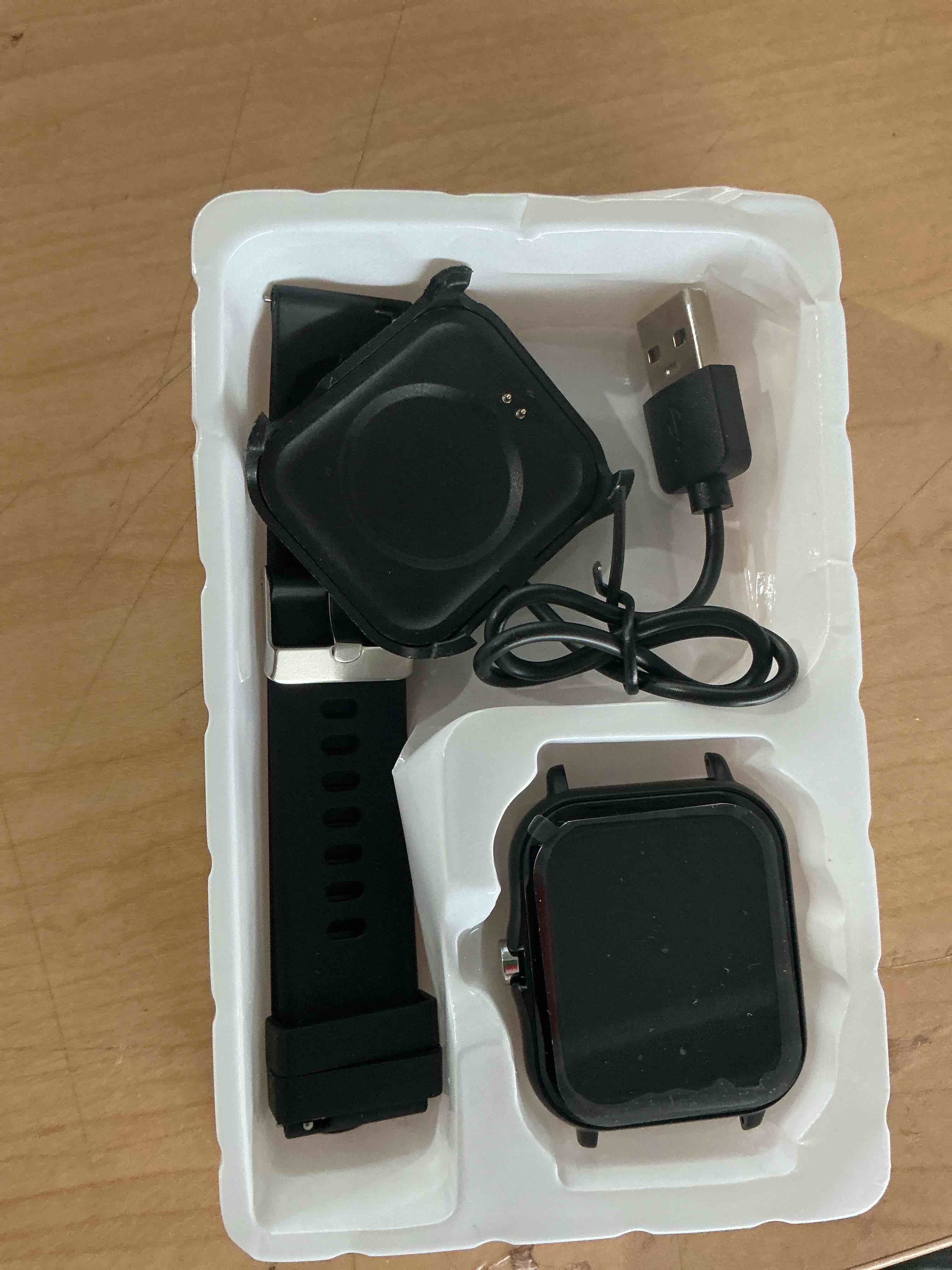 Condition photo showing New/Like New for semiro smart watch q9pro black