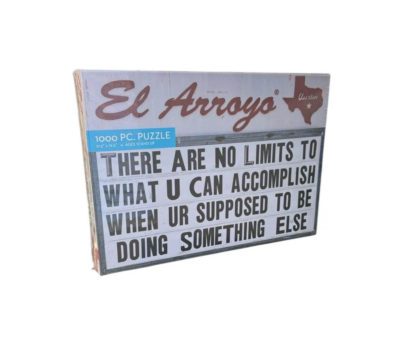 EL – ARROYA1000 piece puzzle there are no limit limits to what you can accomplish when you’re supposed to be doing something else