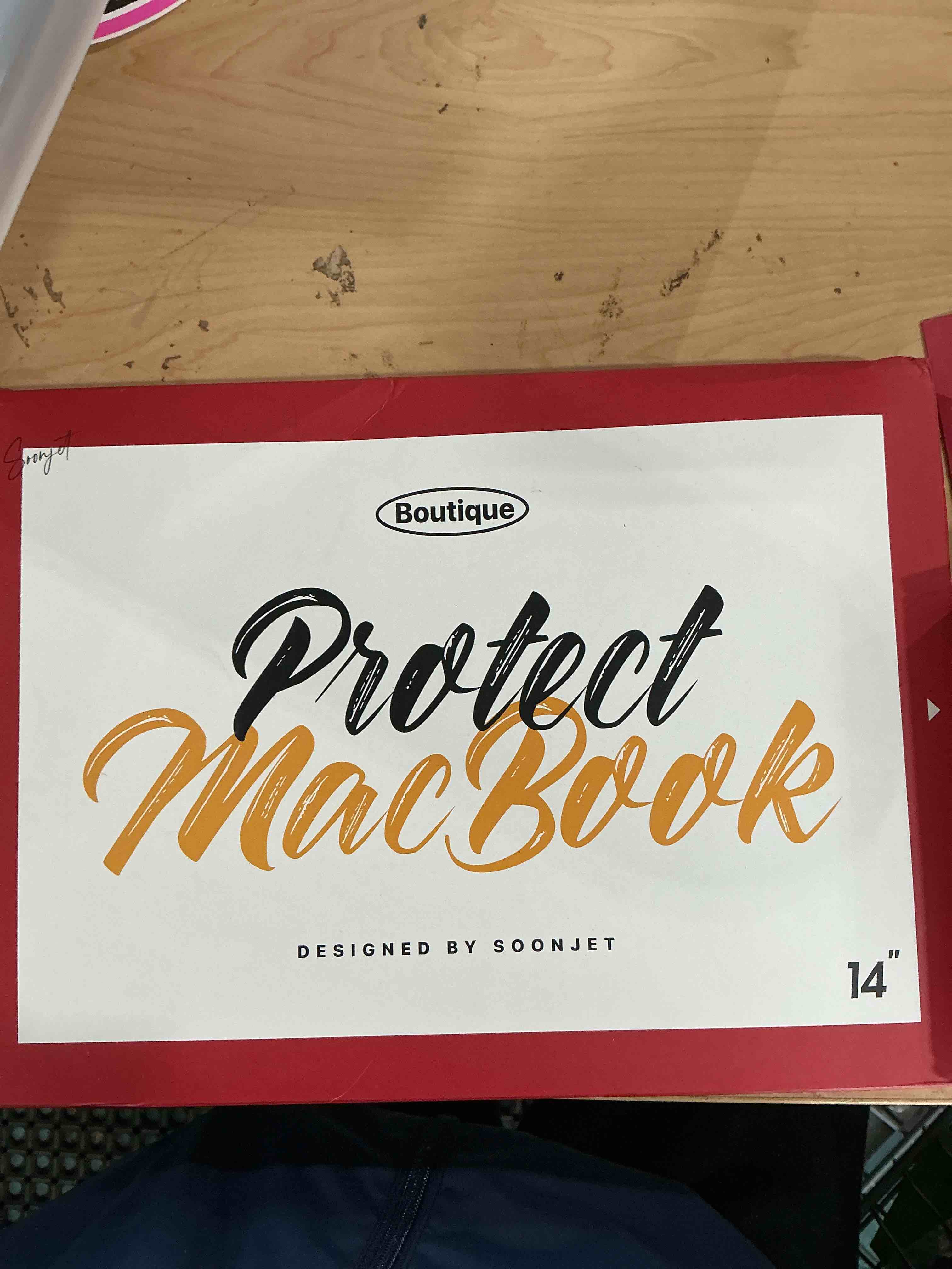 Condition photo showing New/Like New for for macbook pro 14 inch case 2026-2021 | m5 m4 m3 m2 m1 pro/max | 100% match official color | protective hard shell laptop cover | space black clear