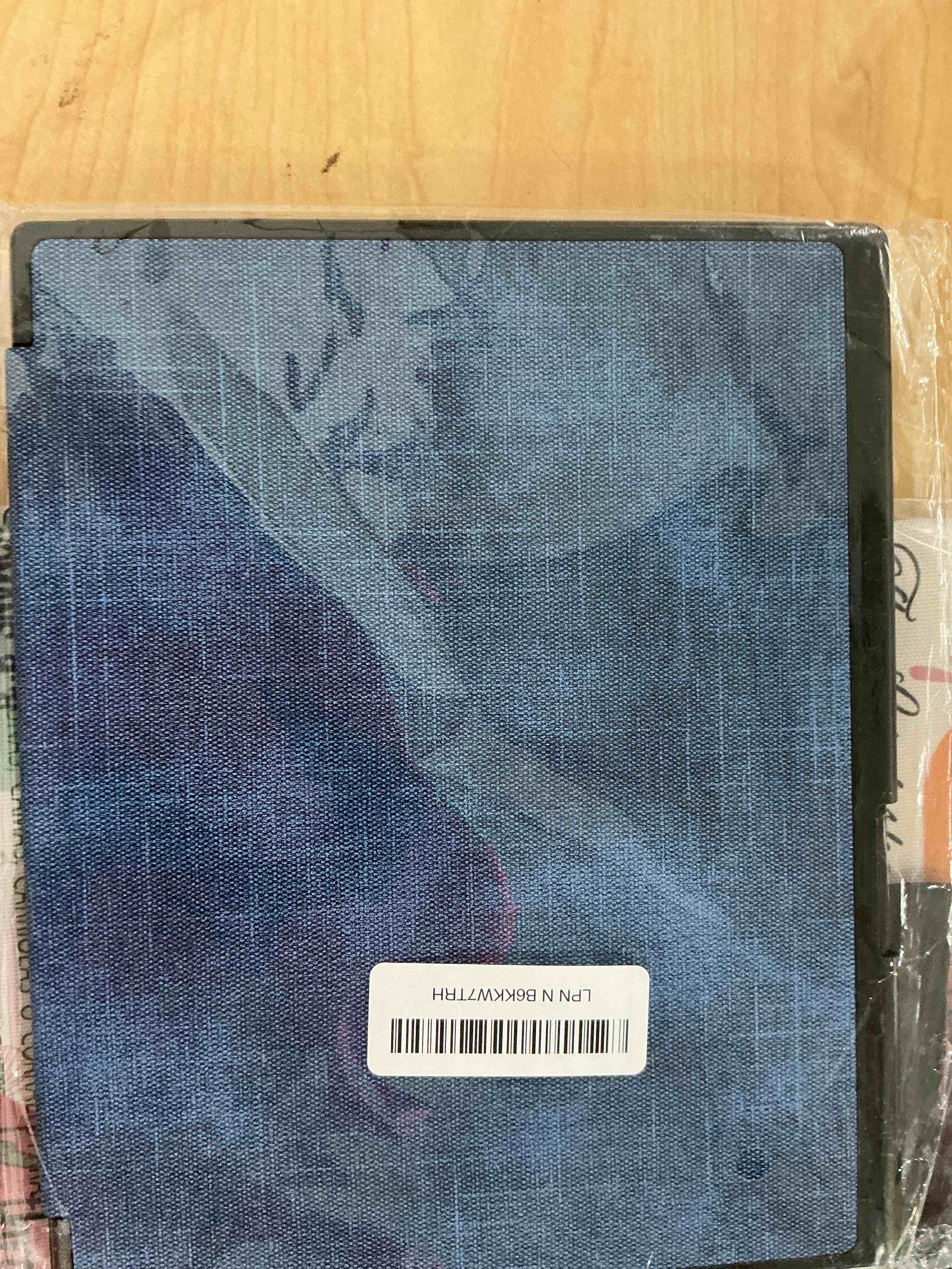 Condition photo showing New/Like New for cobak case for remarkable 2 paper tablet - lightweight and hard back shell protective book folio cover with built-in pen holder - for 10.3" 2020 released (blue) *fabric blue