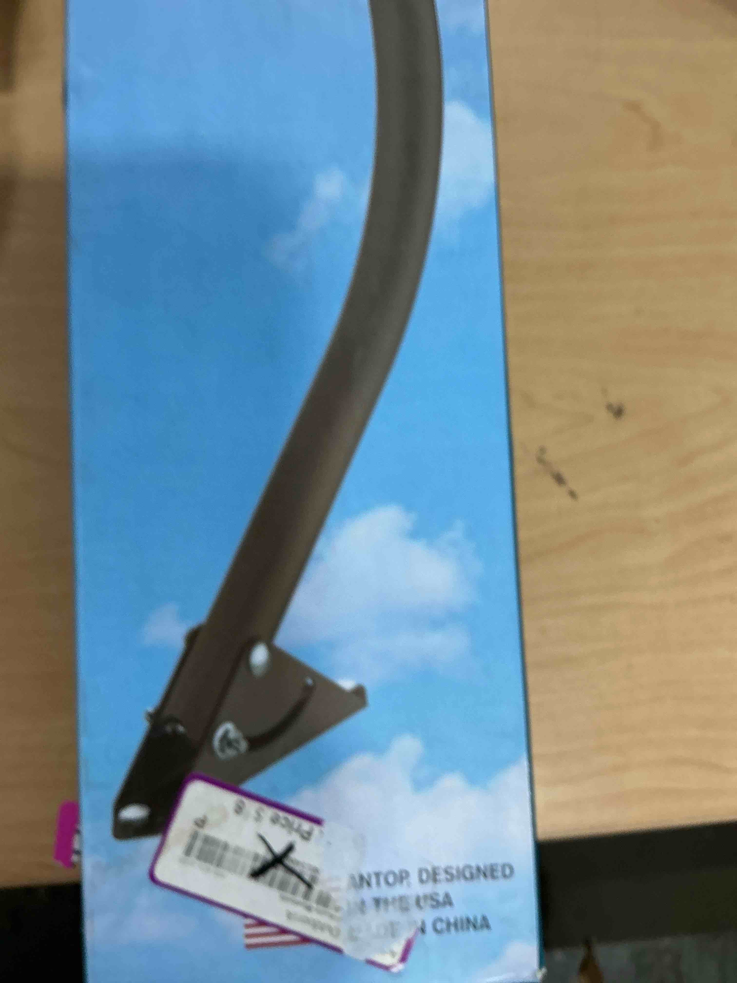 Condition photo showing Good Condition for antop adjustable outdoor/attic tv antenna mount pole, stainless painting, 19 inch arm length, reversible, lightweight, waterproof, easy installation