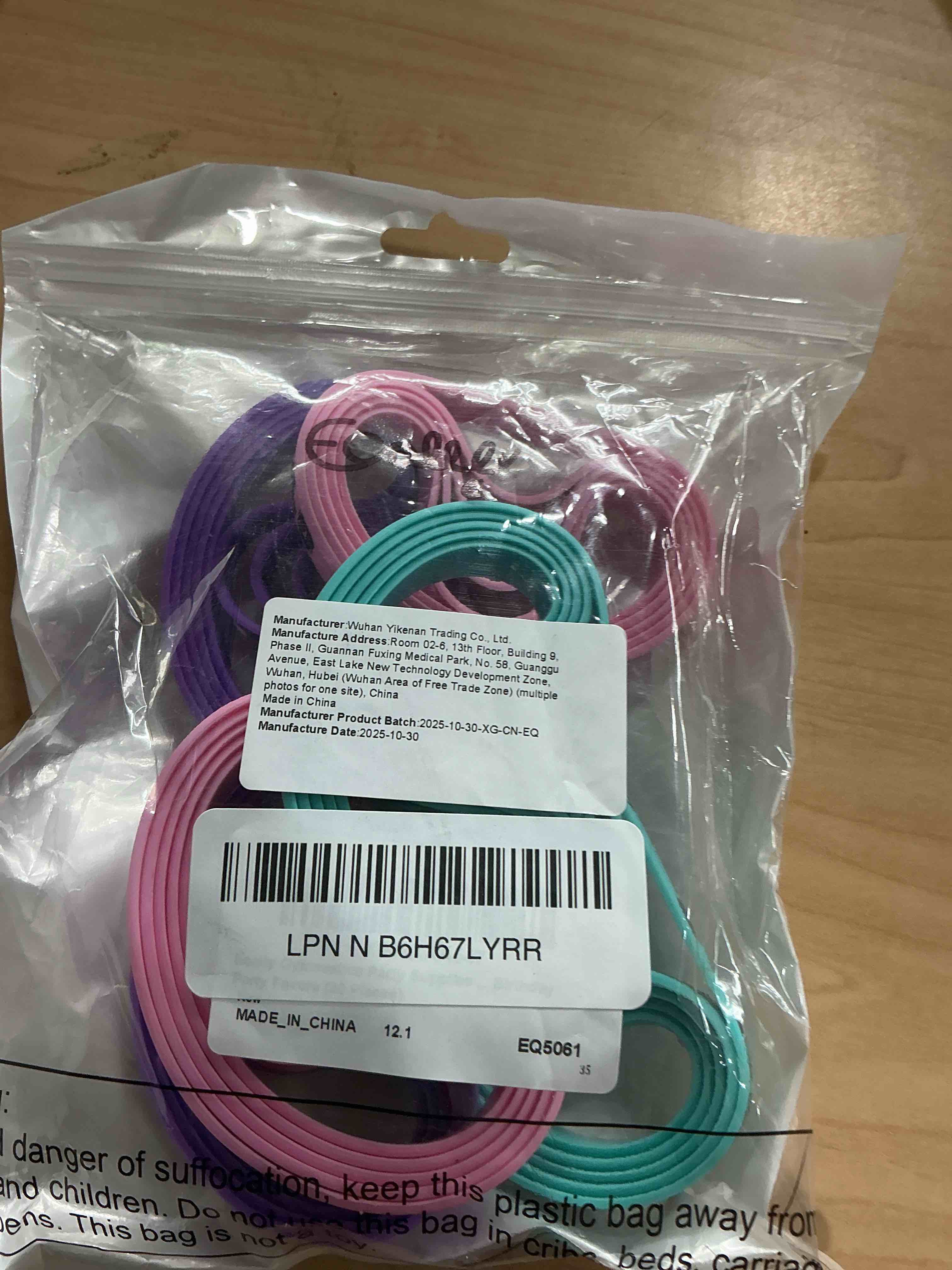 Condition photo showing Good Condition for ecally gymnastics party supplies rubber bracelets, sports game silicone wristbands for gymnast teens women men, birthday party favors (30 pieces)