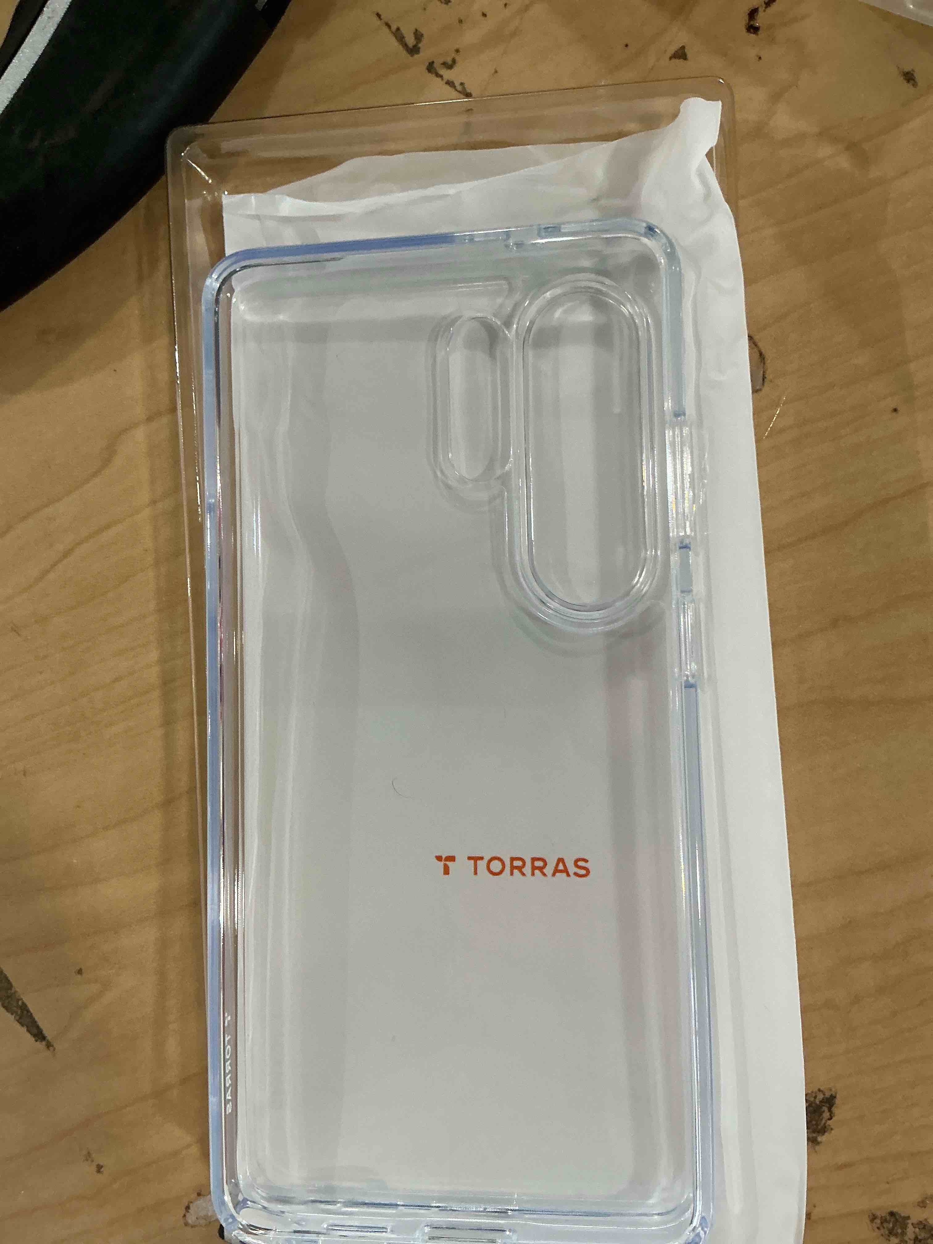 Condition photo showing Good Condition for torras for samsung galaxy s26 ultra case clear, [2026 upgraded non-yellowing] [12ft military-grade protection] transparent slim case for samsung s26 ultra case thin, diamond clear, hard, 6.9" s26 ultra 6.9'' clear