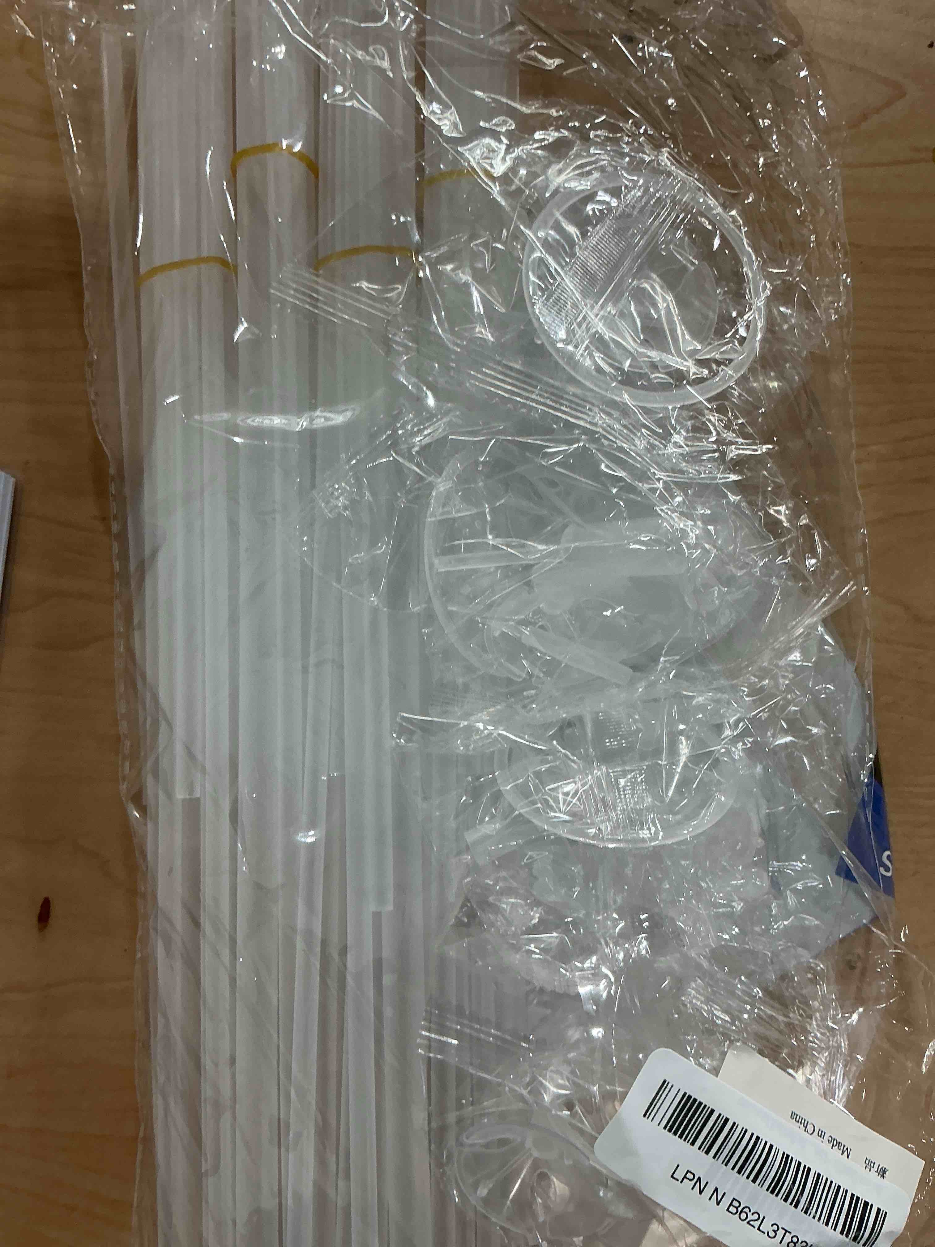 Condition photo showing Good Condition for balloon stand kit - 4 sets with balloon sticks, stands for table & floor, archer with base for parties & decorations