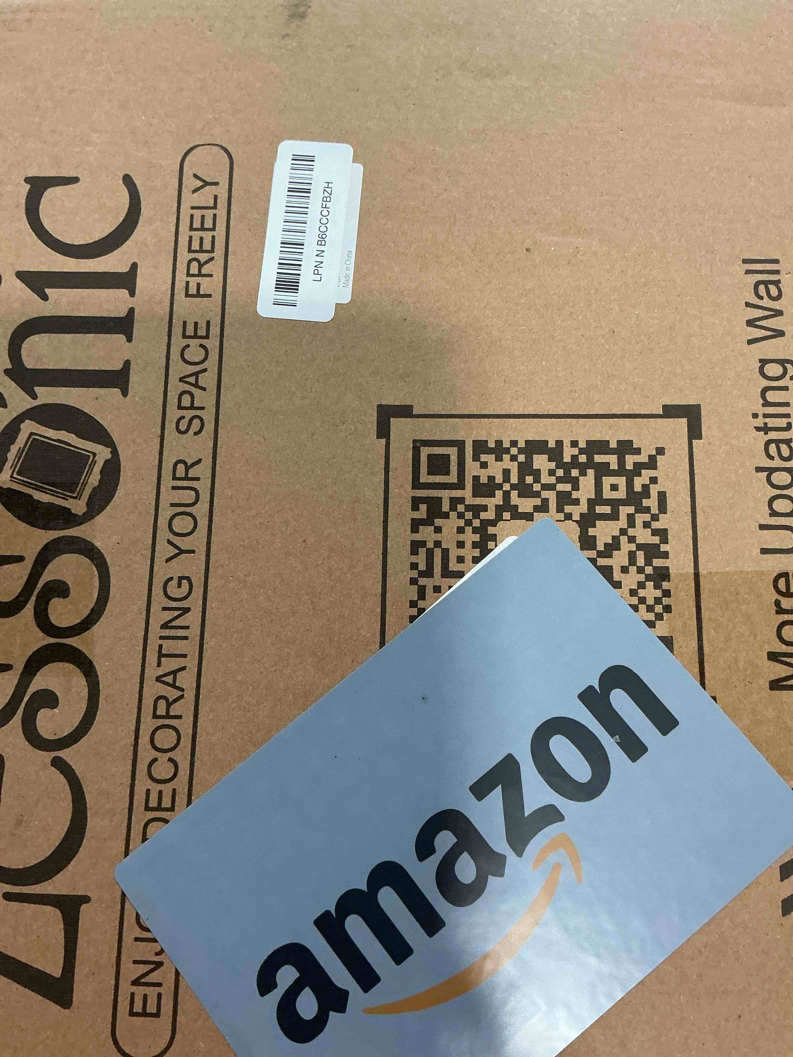 Condition photo showing New/Like New for neutral beach pampas grass wall art boho coastal canvas prints wall decor, ocean shore landscape scene framed ocean theme nature wilderness artwork for living room bedroom, set of 3, 16x24 inch neutral beach grass scene framed 16" x 24"x3 panels