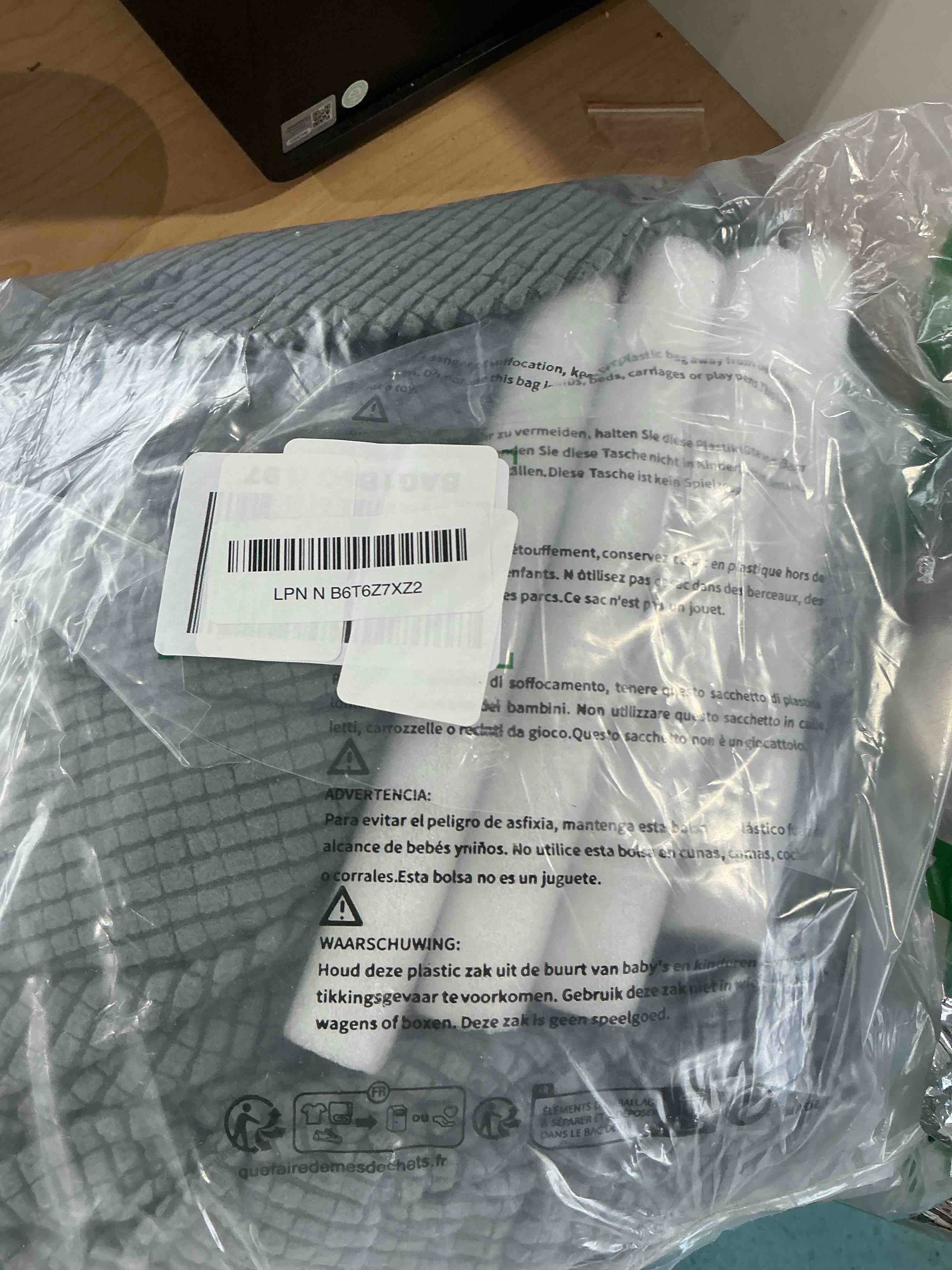 Condition photo showing Good Condition for h.versailtex super stretch recliner couch covers chair cover form fitted non slip reclining slipcovers for standard large recliner, soft thick (1 pack, grey) grey 1