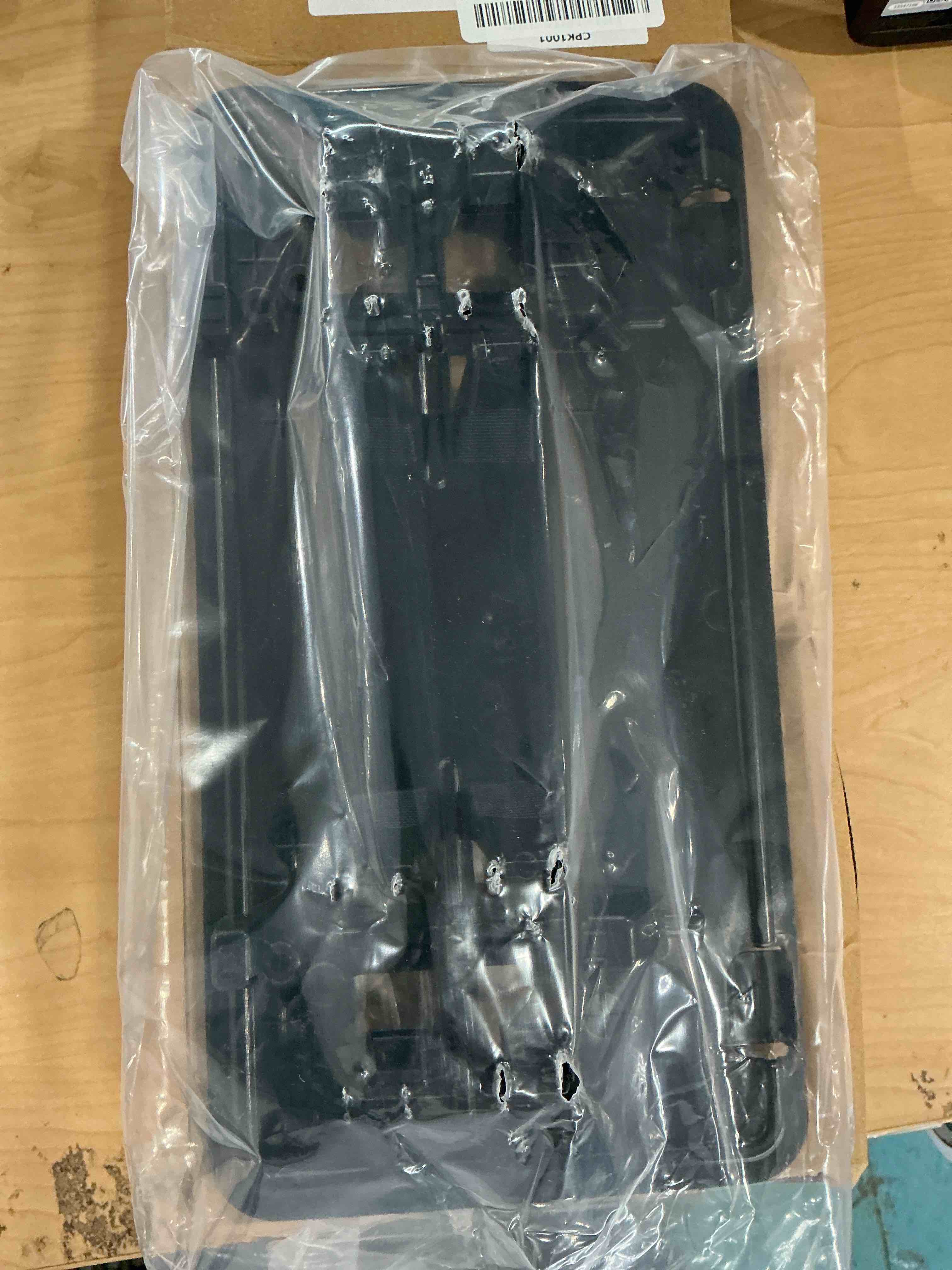 Condition photo showing New/Like New for license plate bracket accessories for ford f150 2015 2016 2017, front bumper license plate holder replacement frame black mount, replaces# fo1068166 fl3z17a385b 1) fit for ford f150 2015-2017