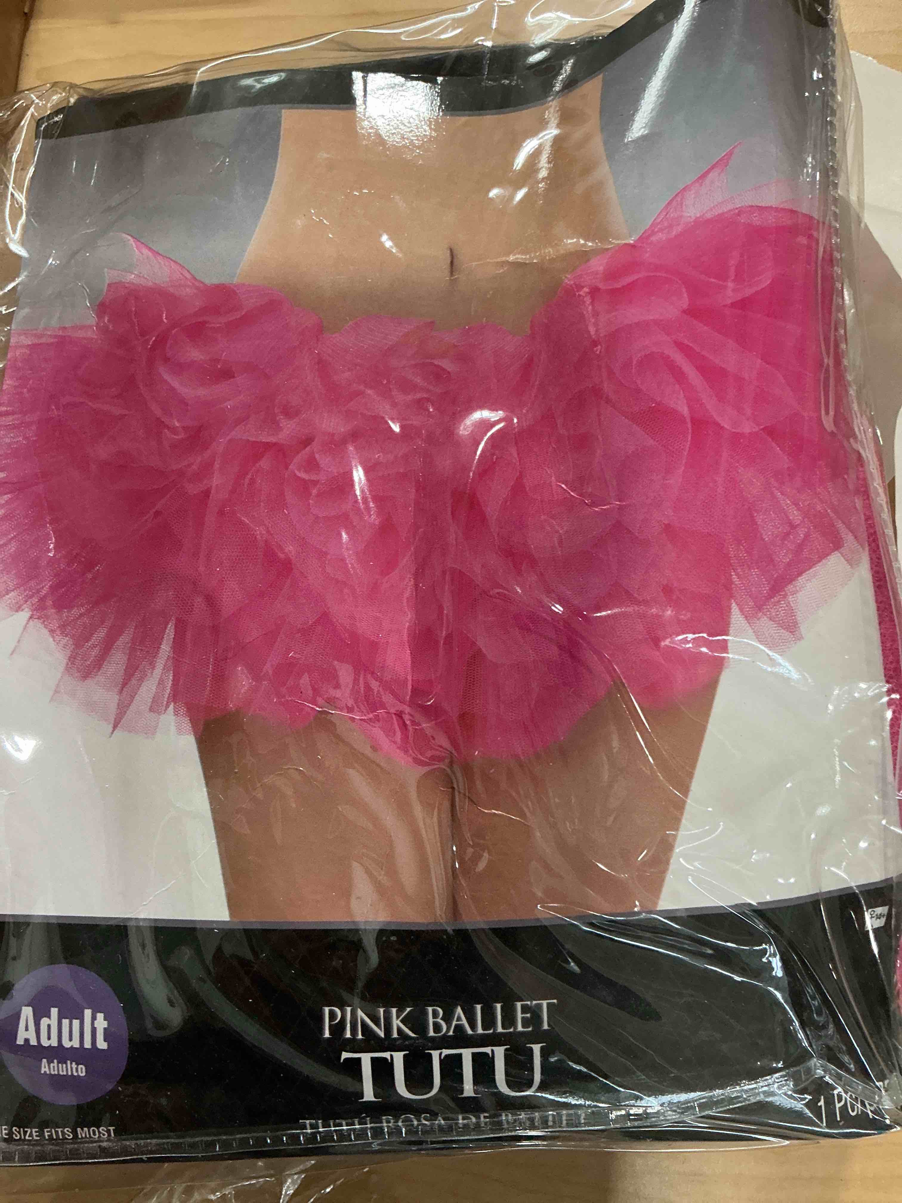 Condition photo showing Good Condition for amscan 843339 pink ballet tutu, adult standard size, 1 piece