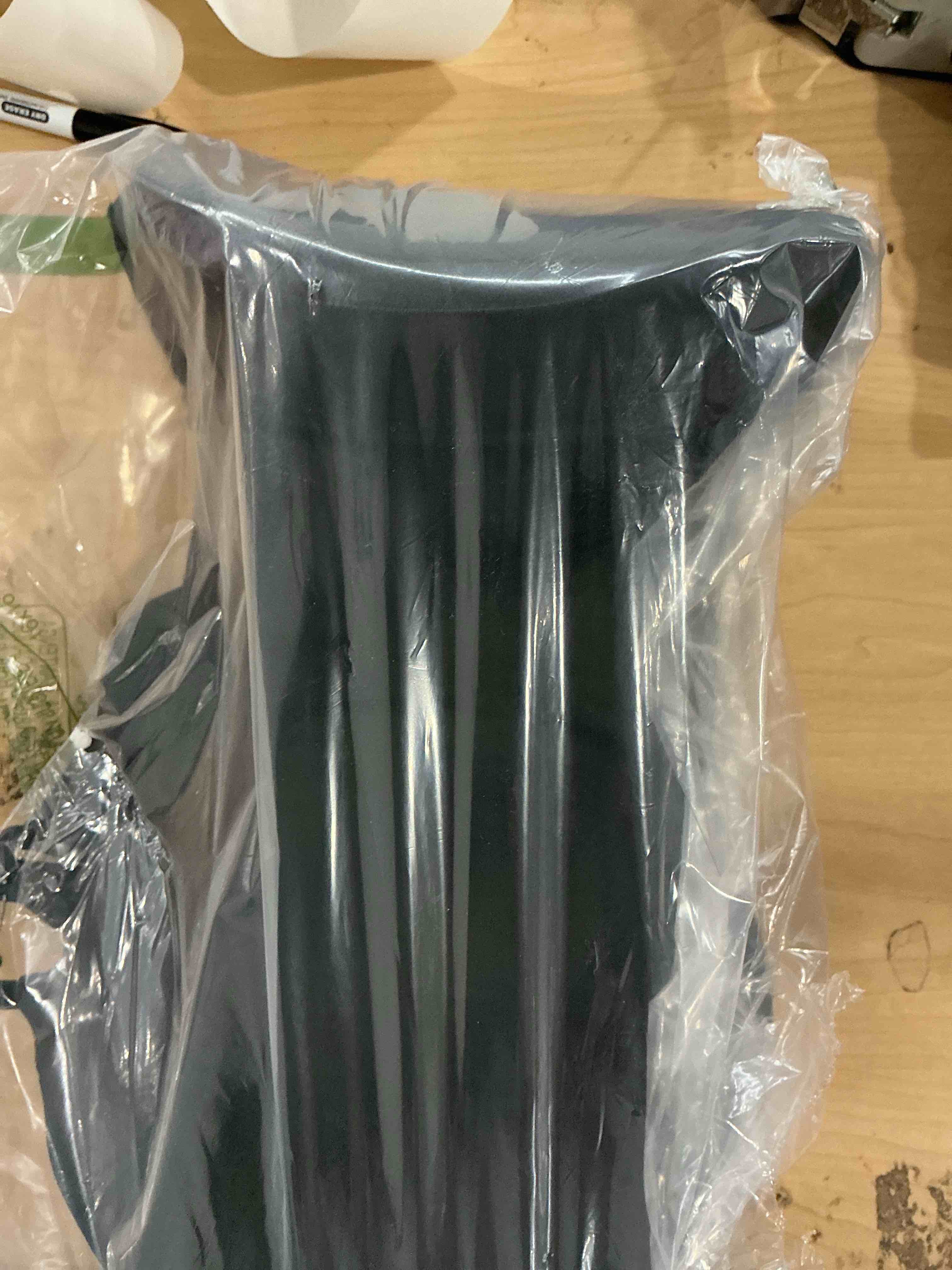 Condition photo showing Good Condition for lumbar support pillow for office chair and car seat, lumbar pillow with adjustable strap, memory foam back pillow for lower back pain relief, back support pillow for sitting, driving, traveling dark black (with strap)