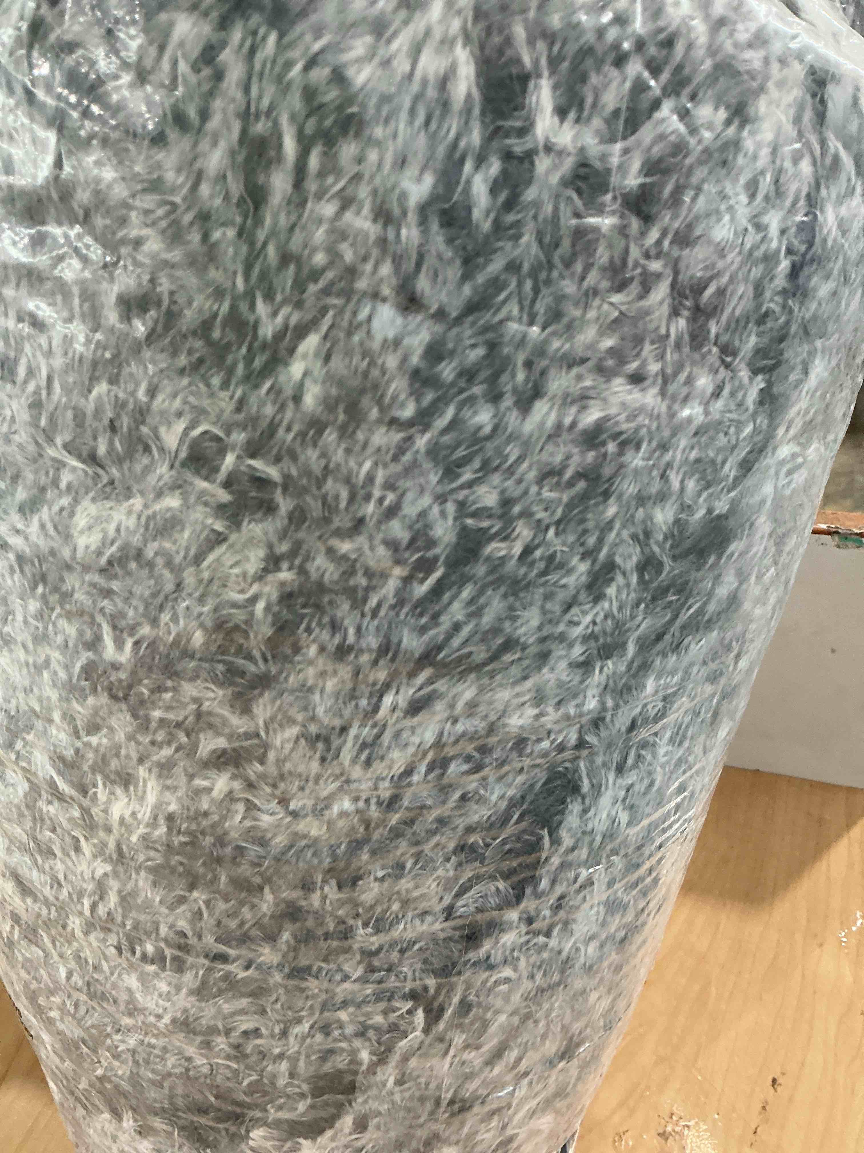 Condition photo showing New/Like New for dssimo large rugs 8x10 area rugs for living room, plush fluffy gray carpets for boy and girls room, modern soft shag rug for bedroom, non slip, indoor carpet for kids dorms home office decor, grey