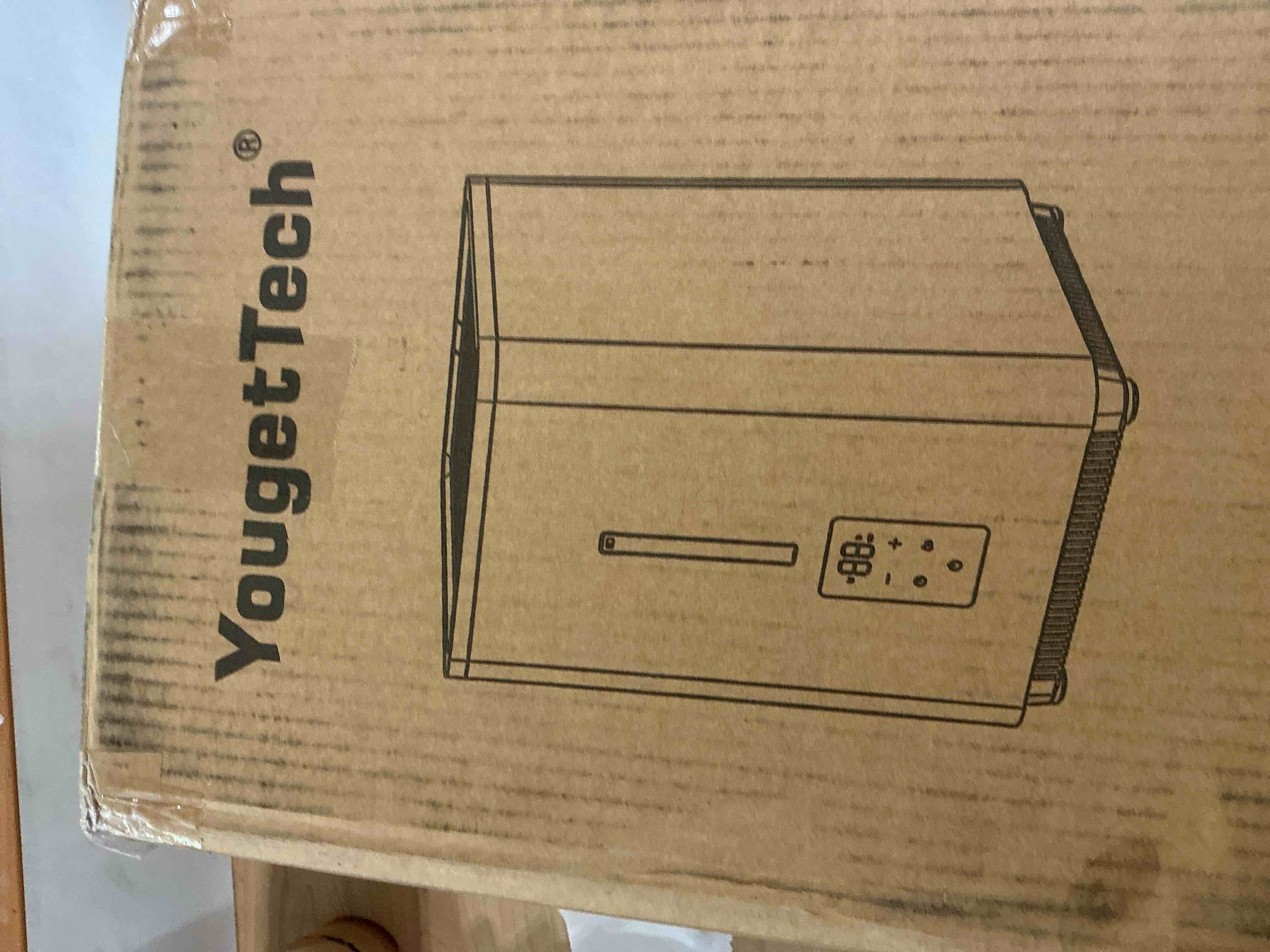 Condition photo showing New/Like New for humidifiers for bedroom large room home - gloryair 6l quiet top fill cool & warm mist humidifier with smart humidity control, remote control, 7-color light, humidistat, oil diffuser