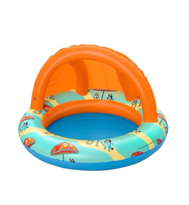 Bluey shaded baby pool