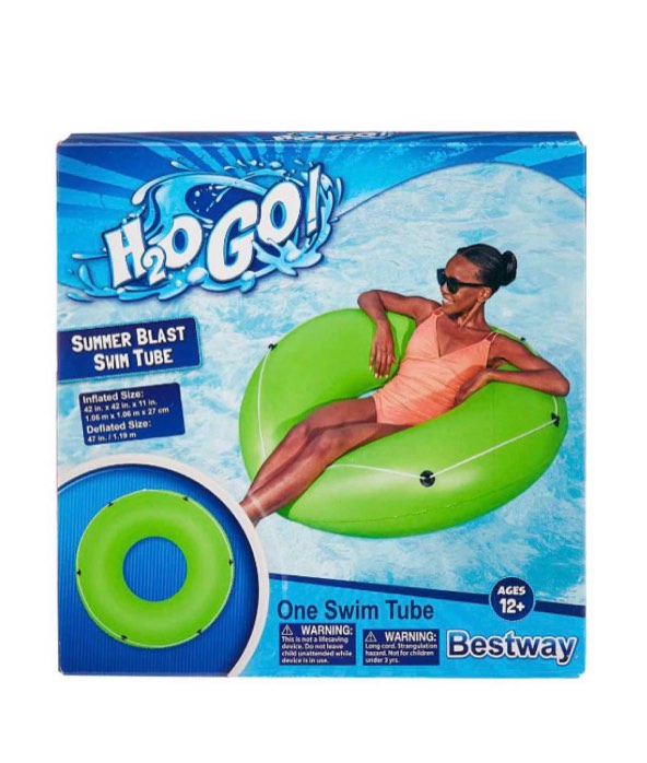 H2O go summer blast swim tube (green)