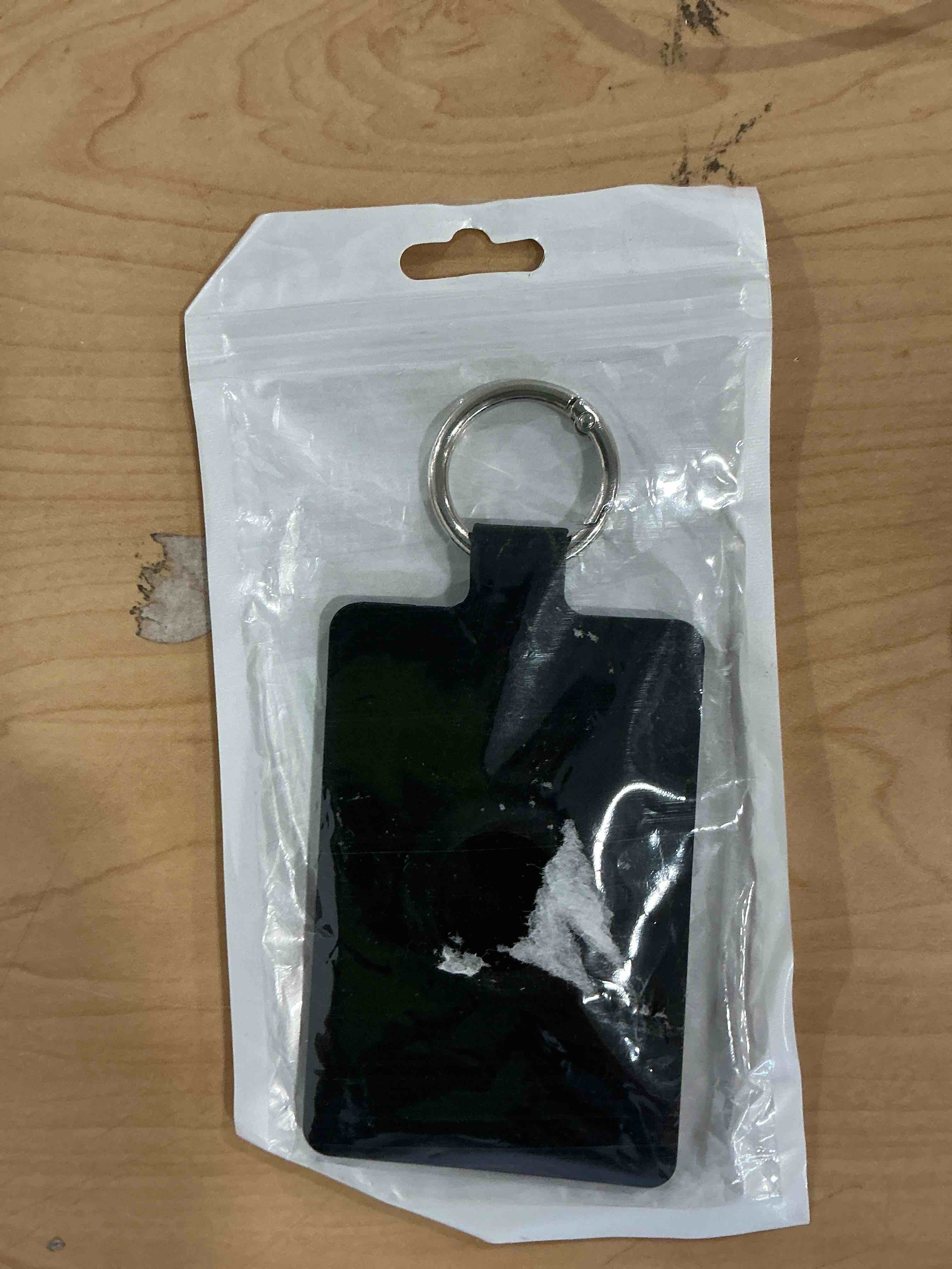 Condition photo showing New/Like New for card holder for tesla keycard with airtag, soft silicone key card protective case cover for tesla model 3 y s x, key holder with keychain key rings - 2 pack
