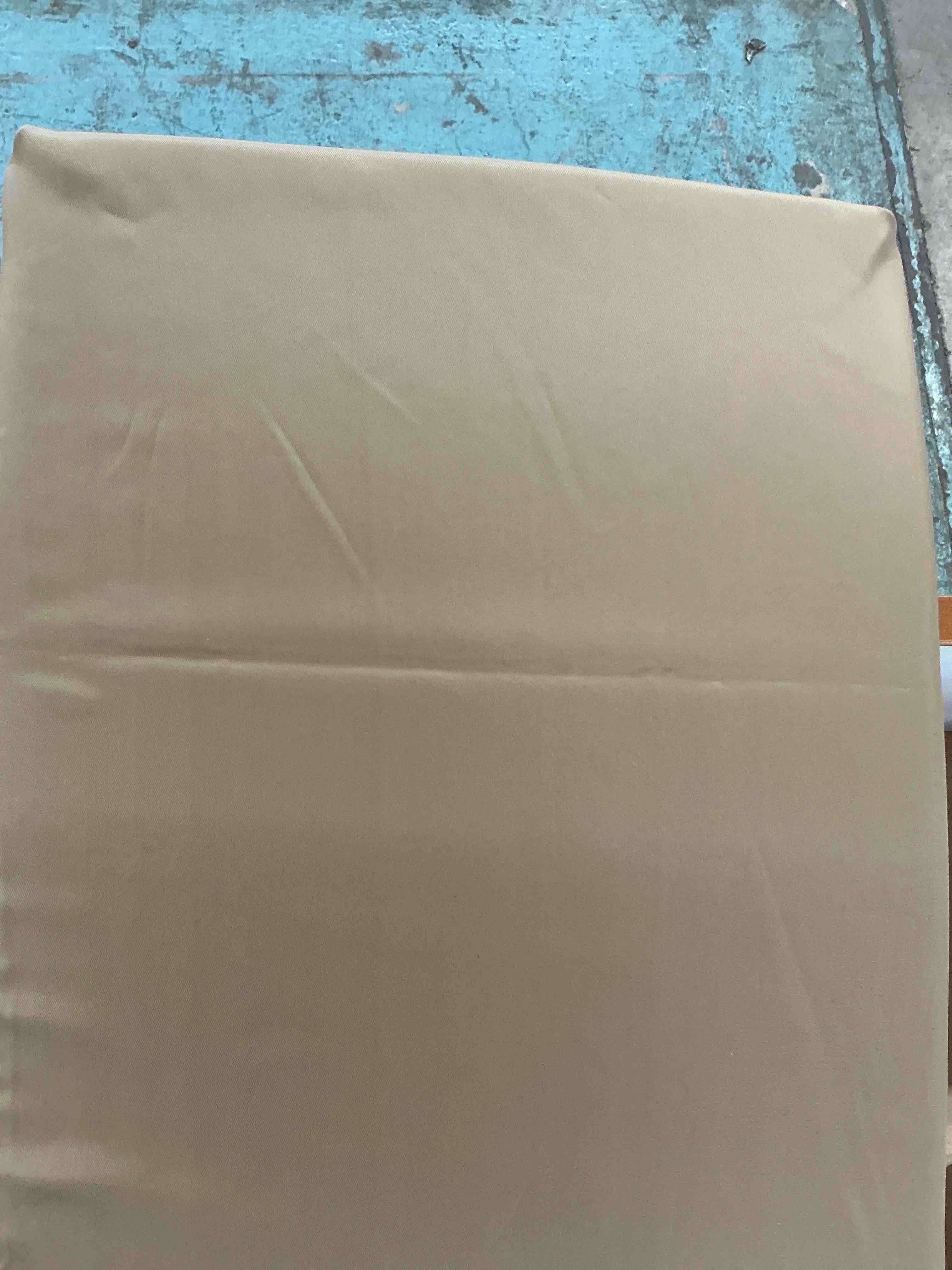 Condition photo showing New/Like New for bench cushion 31x12 in, waterproof bench cushions for outdoor furniture, non-slip settee couch pads with zipper and washable cover, 2 in thick patio swing seat cushion with ties and piping, black