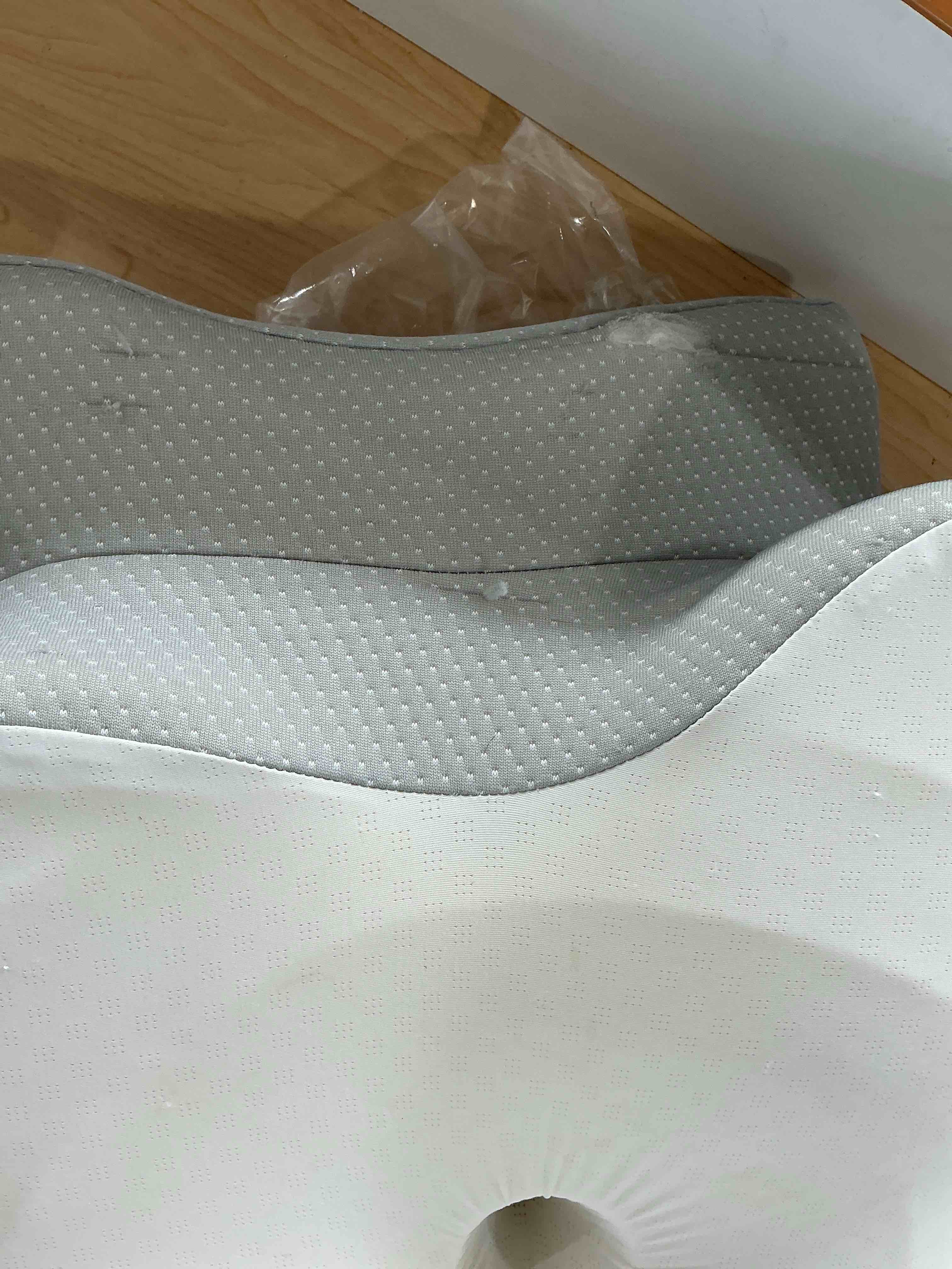 Condition photo showing Good Condition for effective pain relief cervical neck pillow for sleeping, ergonomic cooling side sleeper pillow for neck support, odorless orthopedic contour memory foam pillows, bed pillow for back stomach sleeper