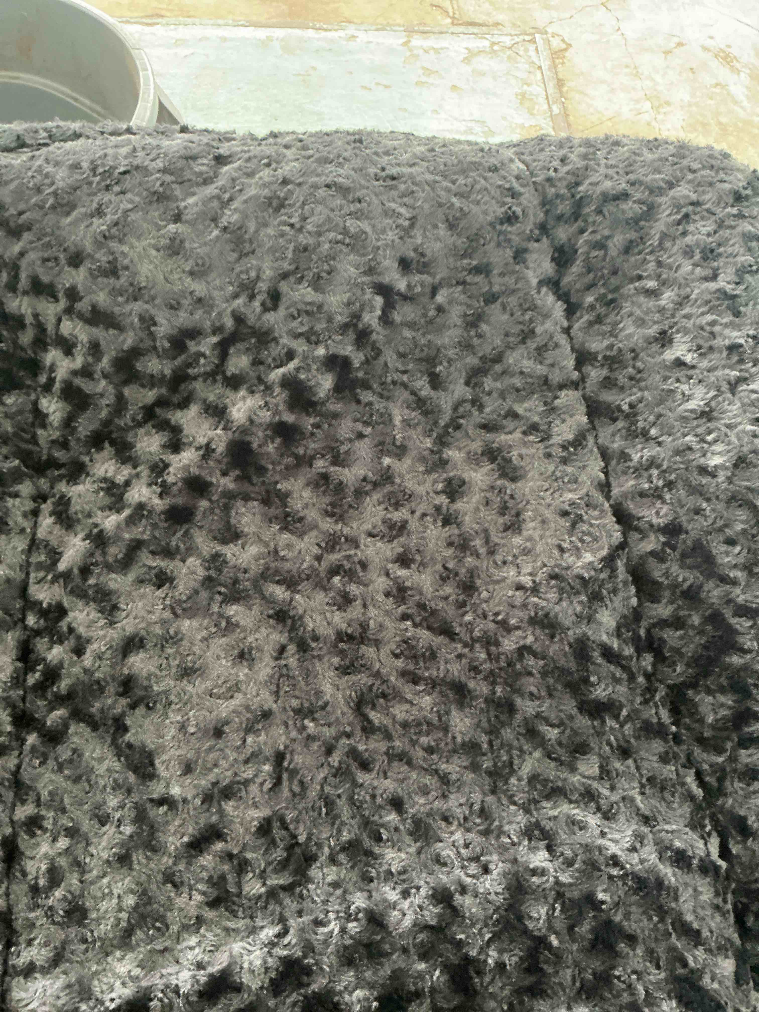 Condition photo showing New/Like New for washable dog bed mat ultra soft dog crate pad comfy fluffy pet kennel beds sleeping mattress for large jumbo medium small dogs, 35 x 22 inch, gray grey 35.00" x 22.00" x 1.50"