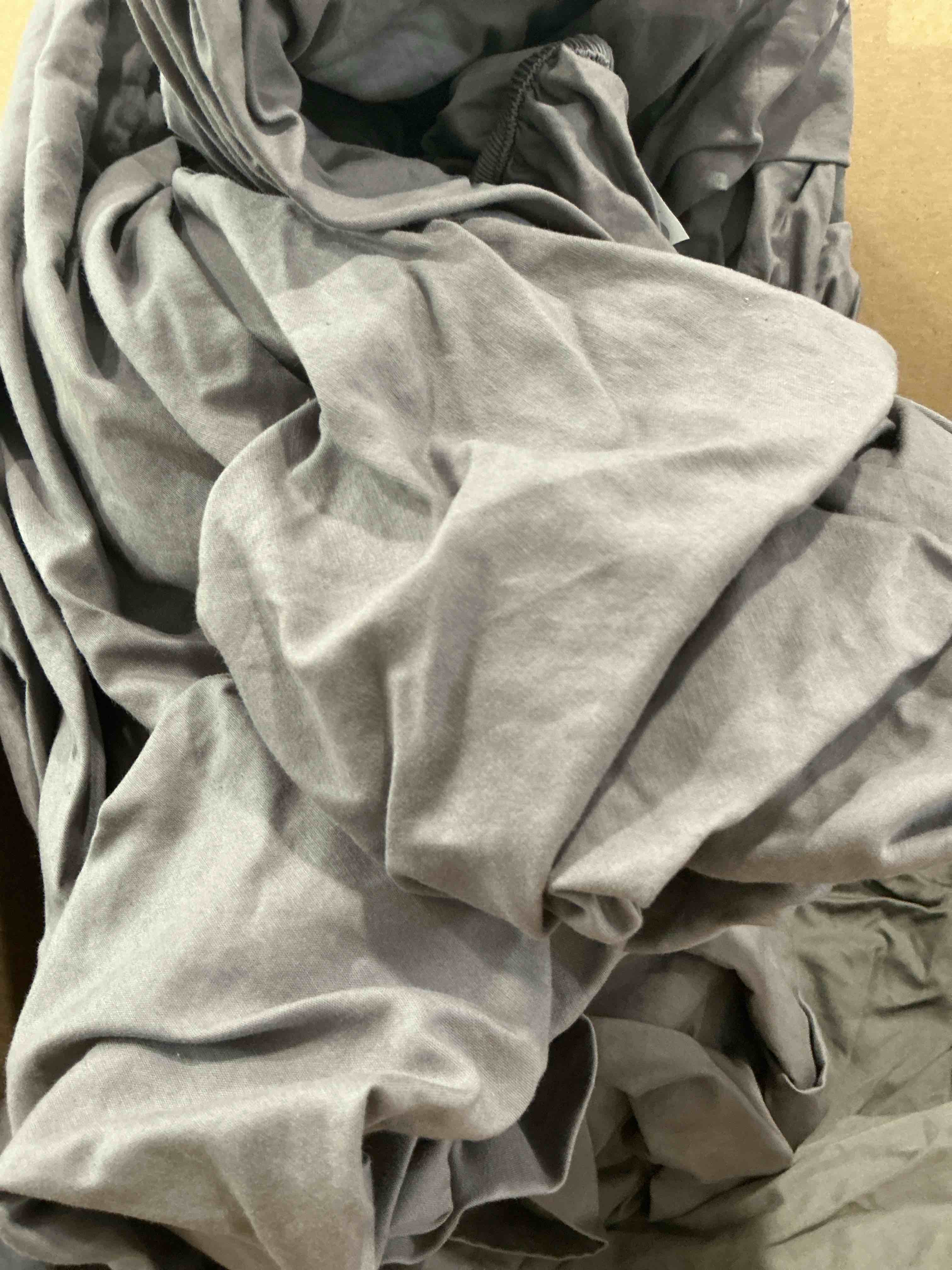 Condition photo showing Good Condition for california design den soft 100% cotton sheets size set, 400 tc good housekeeping award winner, silky smooth sateen with deep pockets, breathable and durable cotton bedding set - light grey