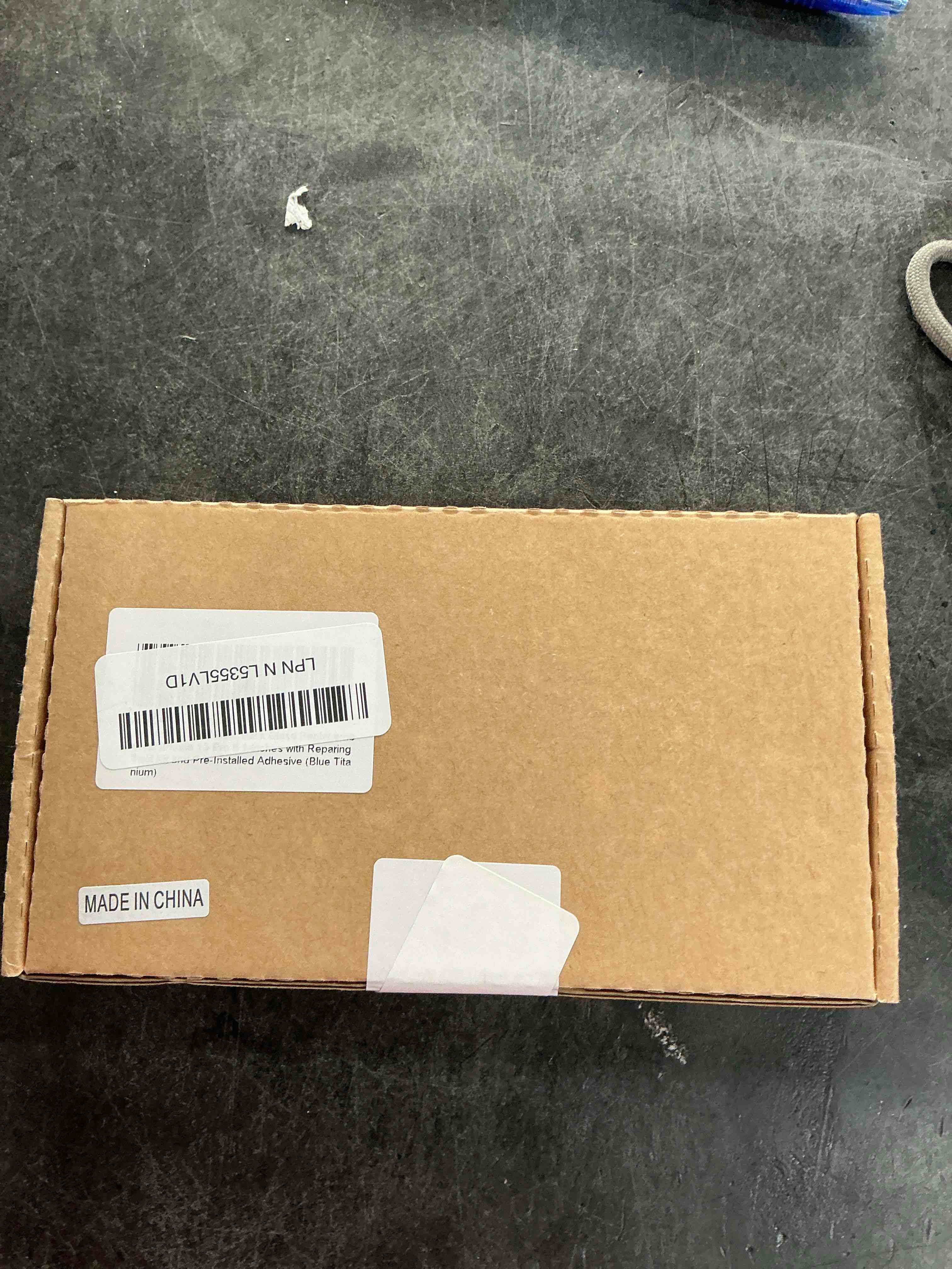 Condition photo showing New/Like New for OEM Rear Back Glass Replacement for iPhone 15 Pro 6.1-inches with Reparing Tool Kit and Pre-Installed Adhesive (Blue Titanium)