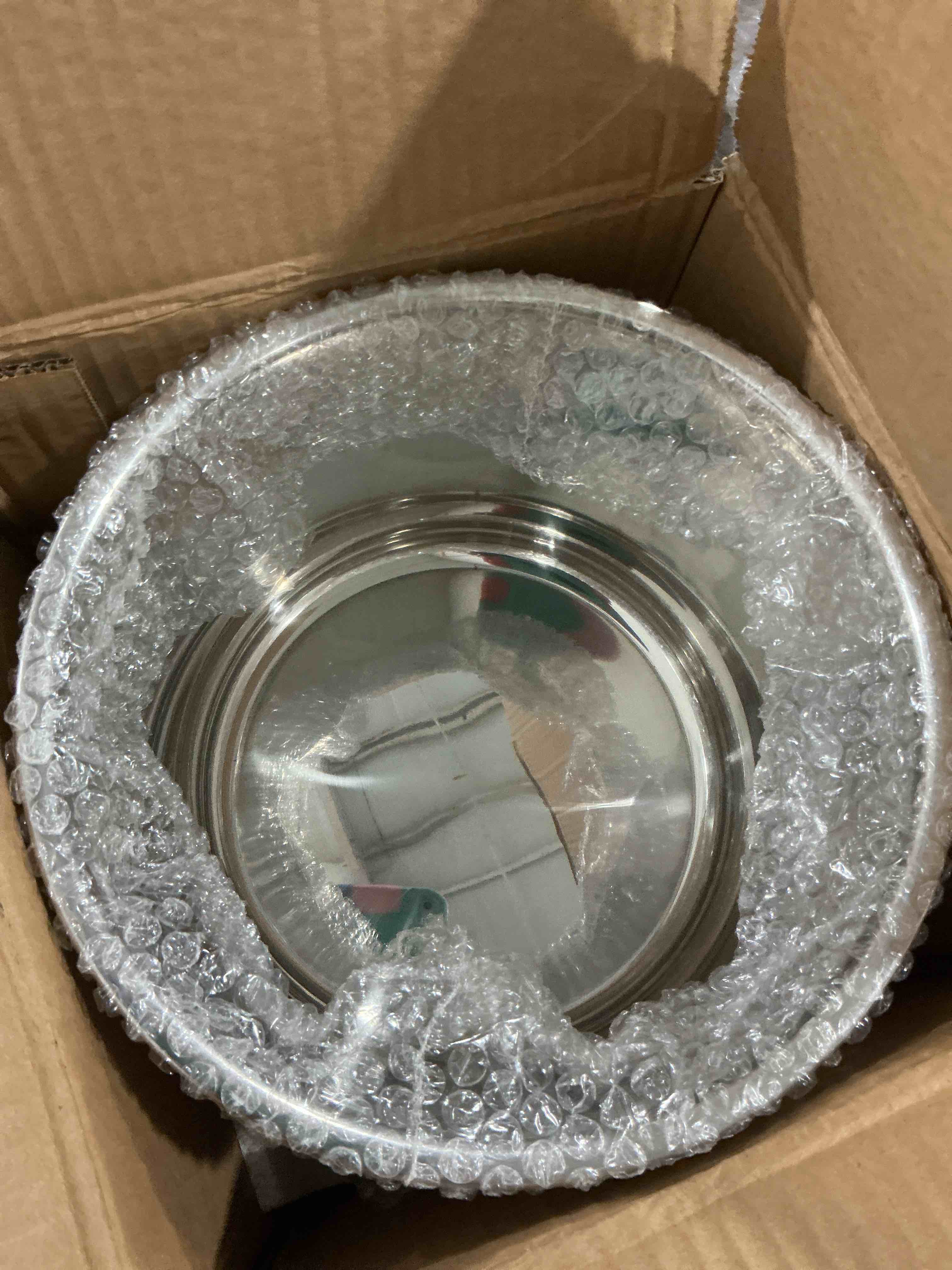 Condition photo showing Good Condition for Stainless Steel Inner Pot 6 Qt, Compatible with In no ceiling caps stant Pot 6 Quart Inner Pot Polished Surface 0 Coating,, 3 year Warranty. 6QT Stainless Steel Inner Pot