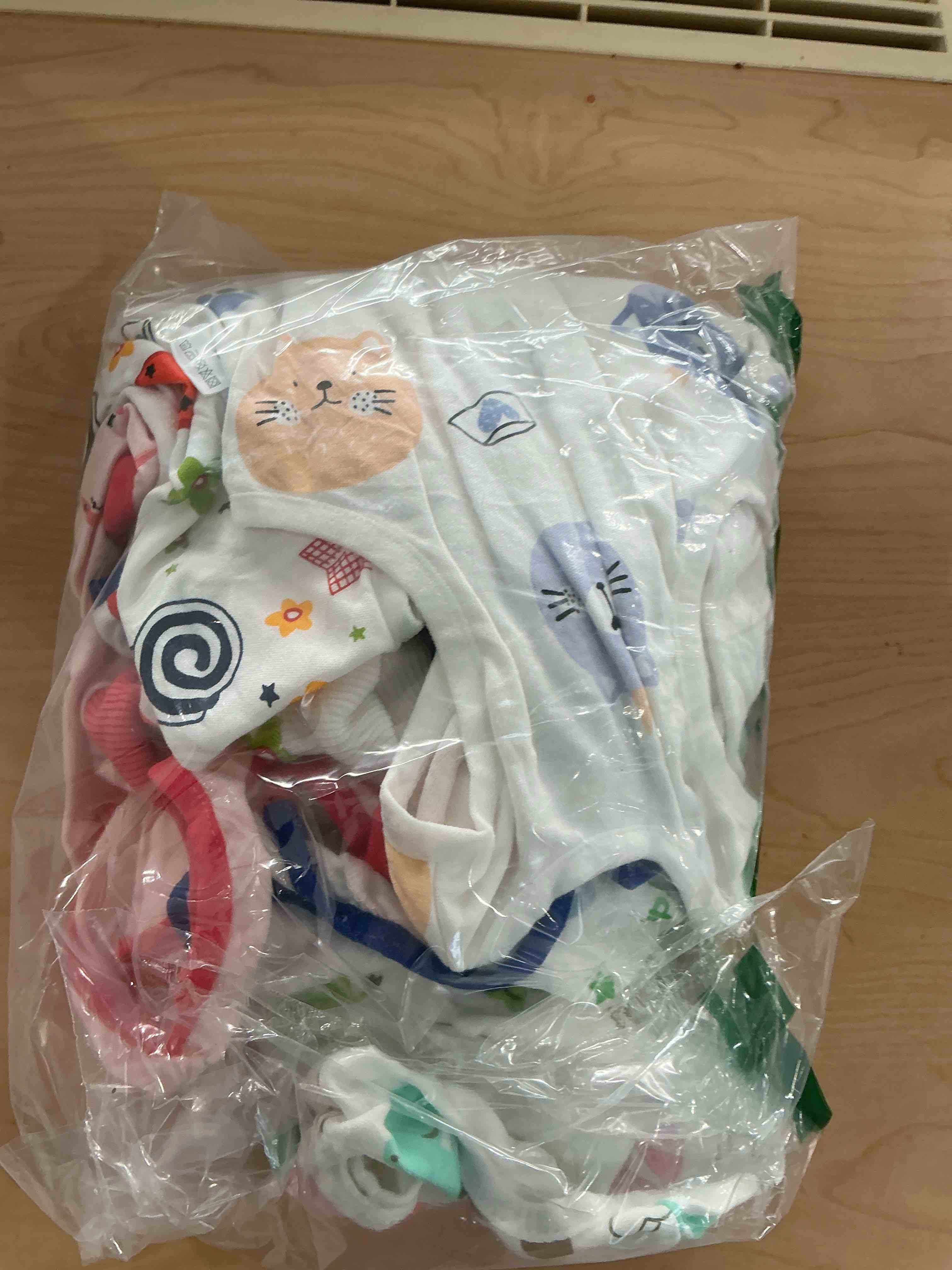 Condition photo showing Good Condition for Kacctyen 6 Set Cat Recovery Suit After Surgery Female and Male Cat Kitten Surgery Suit E Collar Alternative Pajama Kitty Clothes for Spay Abdominal Skin Anti Licking(Animal,Large) Animal Large