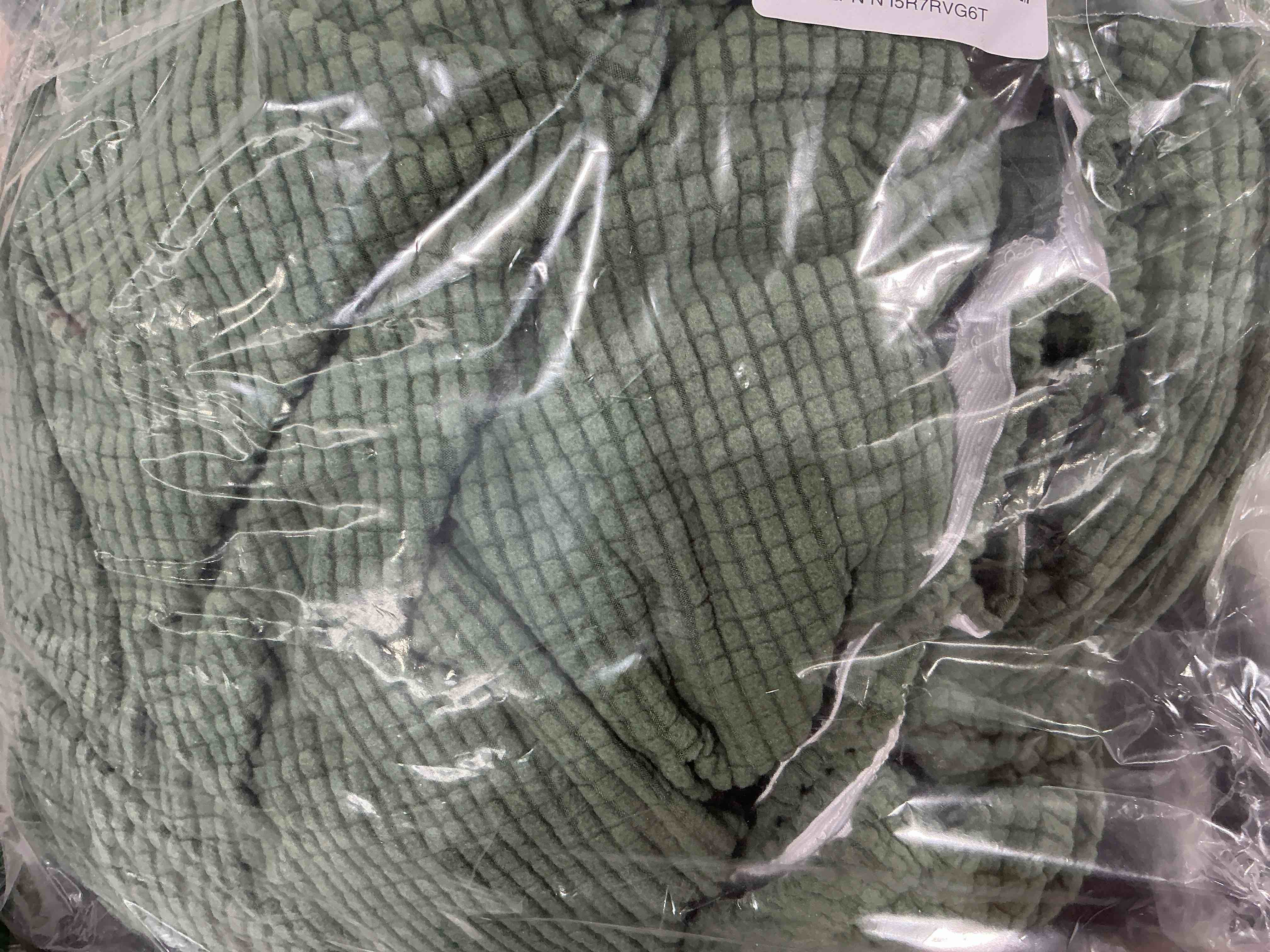 Condition photo showing New/Like New for Turquoize 3 Piece Sofa Covers for 2 Cushion Couch Sofa Slipcover Soft Couch Cover for Dogs-Washable Sofa Furniture Covers with 2 Individual Cushion Covers (2 Cushion Sofa, Loden Frost) Sofa (2 Cushion) Loden Frost