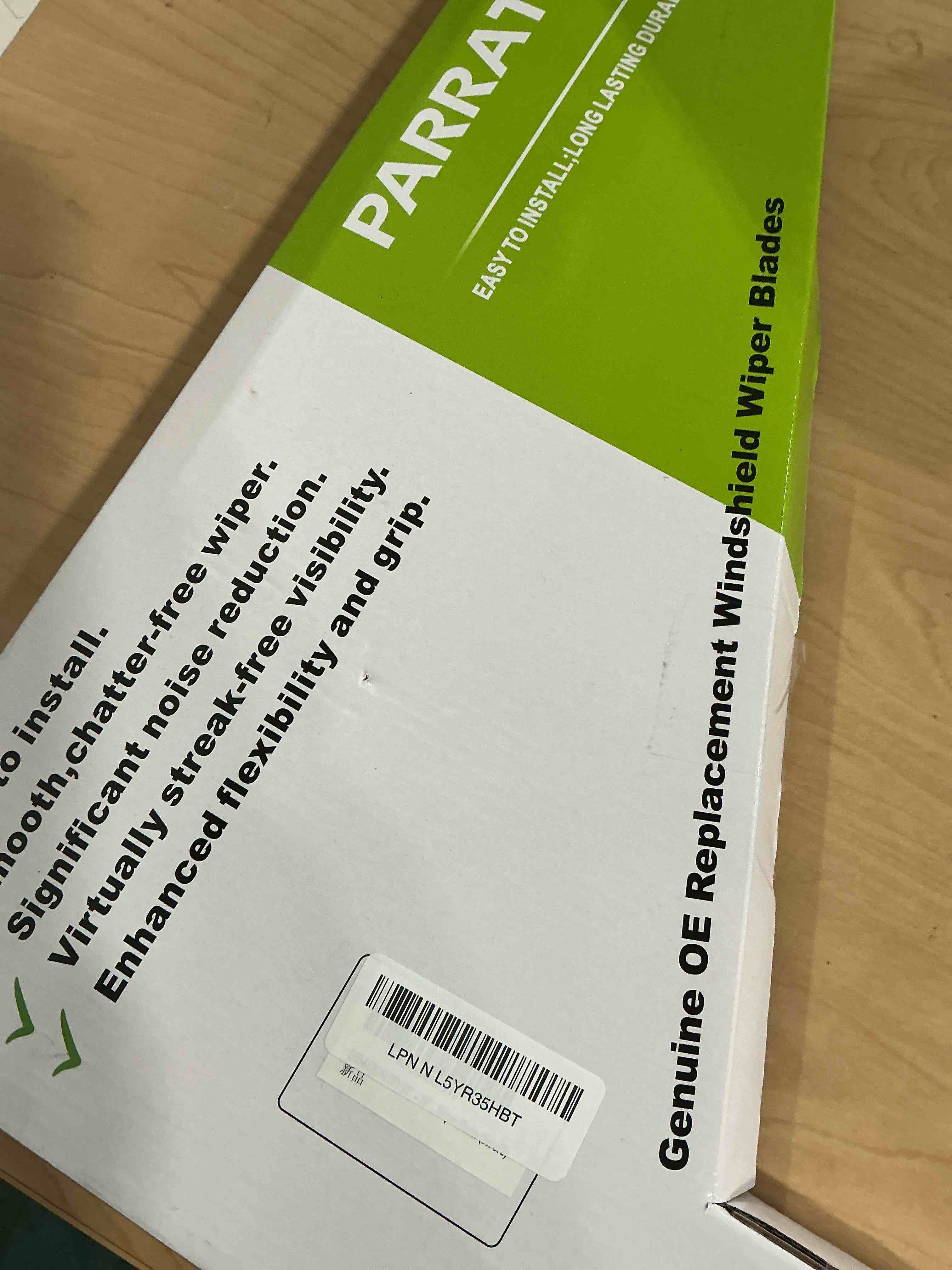 Condition photo showing Good Condition for OEM QUALITY 21" + 20" PARRATI Premium All-Season Windshield Wiper Blades (Set of 2) BLACK 21''+20''(Pair of Front Windshield)