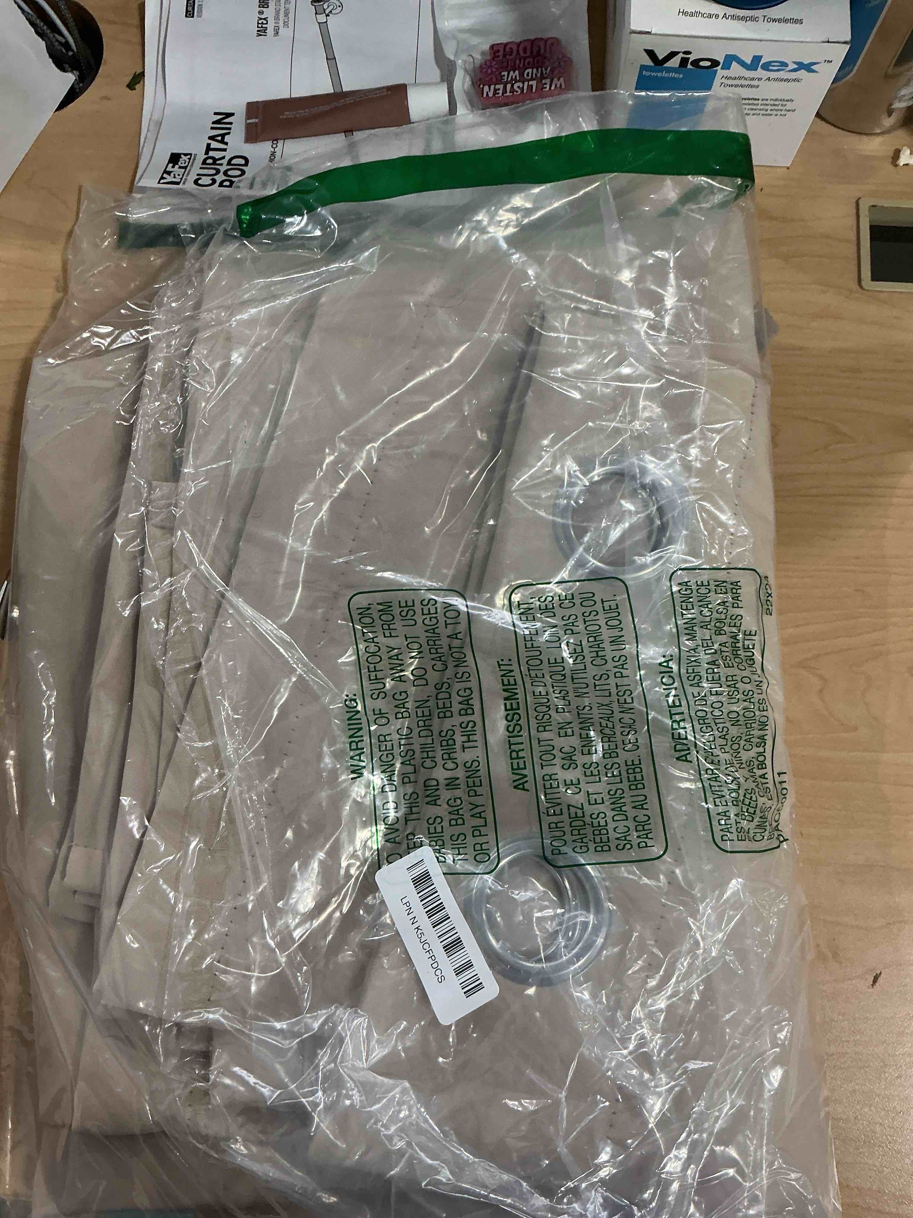 Condition photo showing Good Condition for H.VERSAILTEX Blackout Curtains 84 inches Long for Living Room Thermal Insulated Room Darkening Window Treatment Panels Drapes Light Reducing Curtains for Bedroom, 2 Panels, 52" W x 84" L, Fog 52"W x 84"L (Pack of 2) Fog