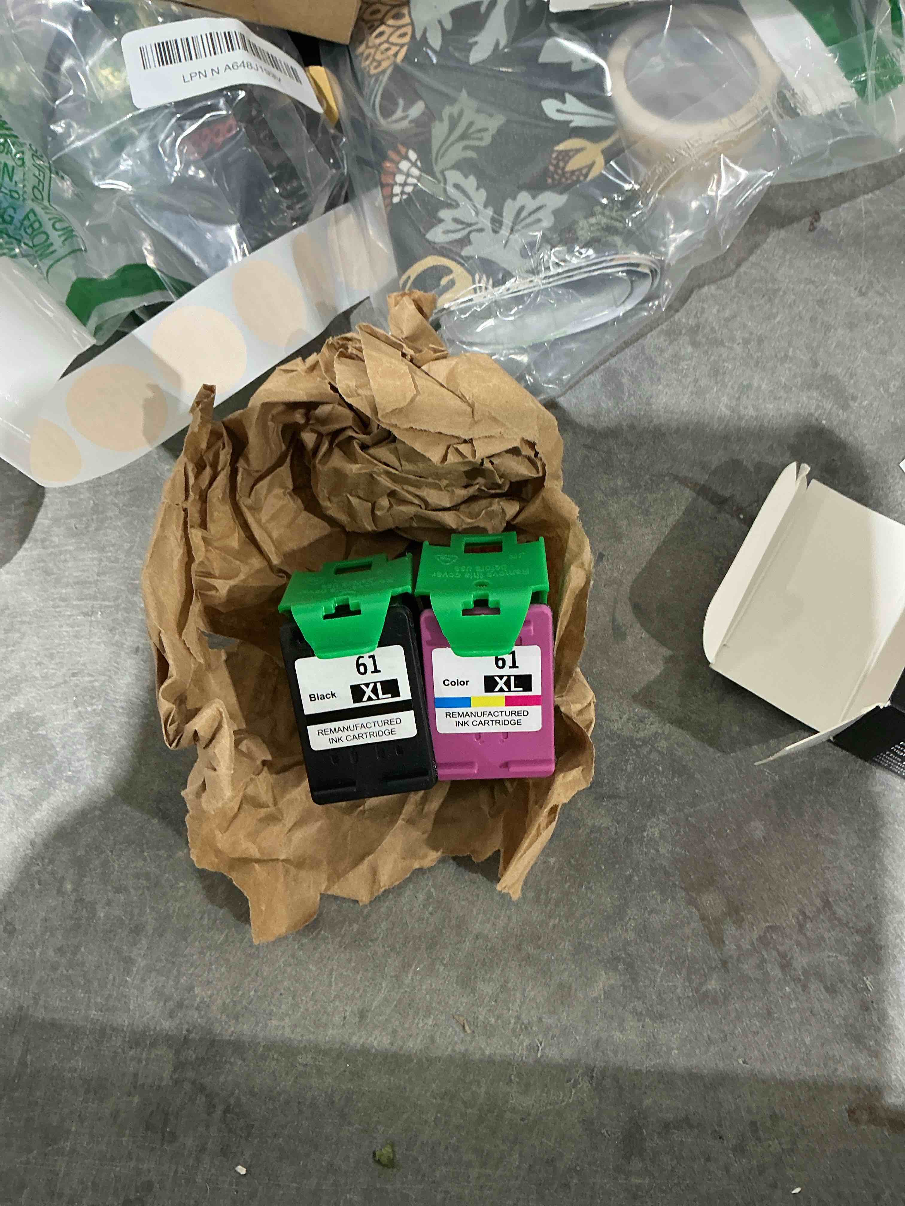 Condition photo showing New/Like New for SAILNER 61XL Ink Cartridge Replacement for HP Ink 61 Black and Color Combo Pack 61XL for Envy 4500 4501 4502 5530 Officejet 4630 4635 Deskjet 1000 1010 2540 Series Printer 61 Ink, 2-Pack