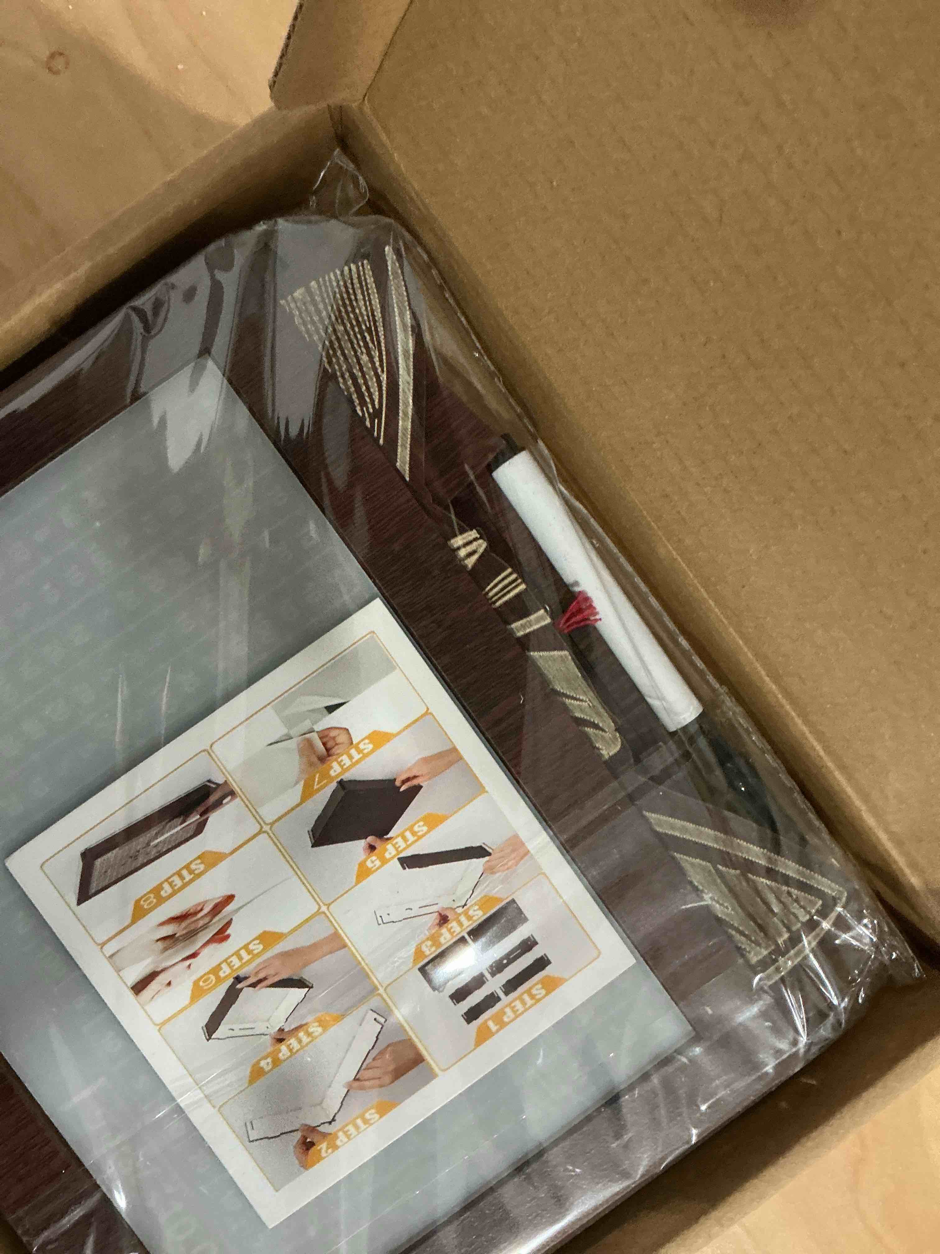 Condition photo showing New/Like New for WITH CAT EARS Wooden Piggy Bank for Adults, Countdown Cash Vault with Money Target and Numbers, Cash Savings Challenge Box for Kids, Retro Cash Saver Money Box for Boys & Girls (Brown Moon, $5000)