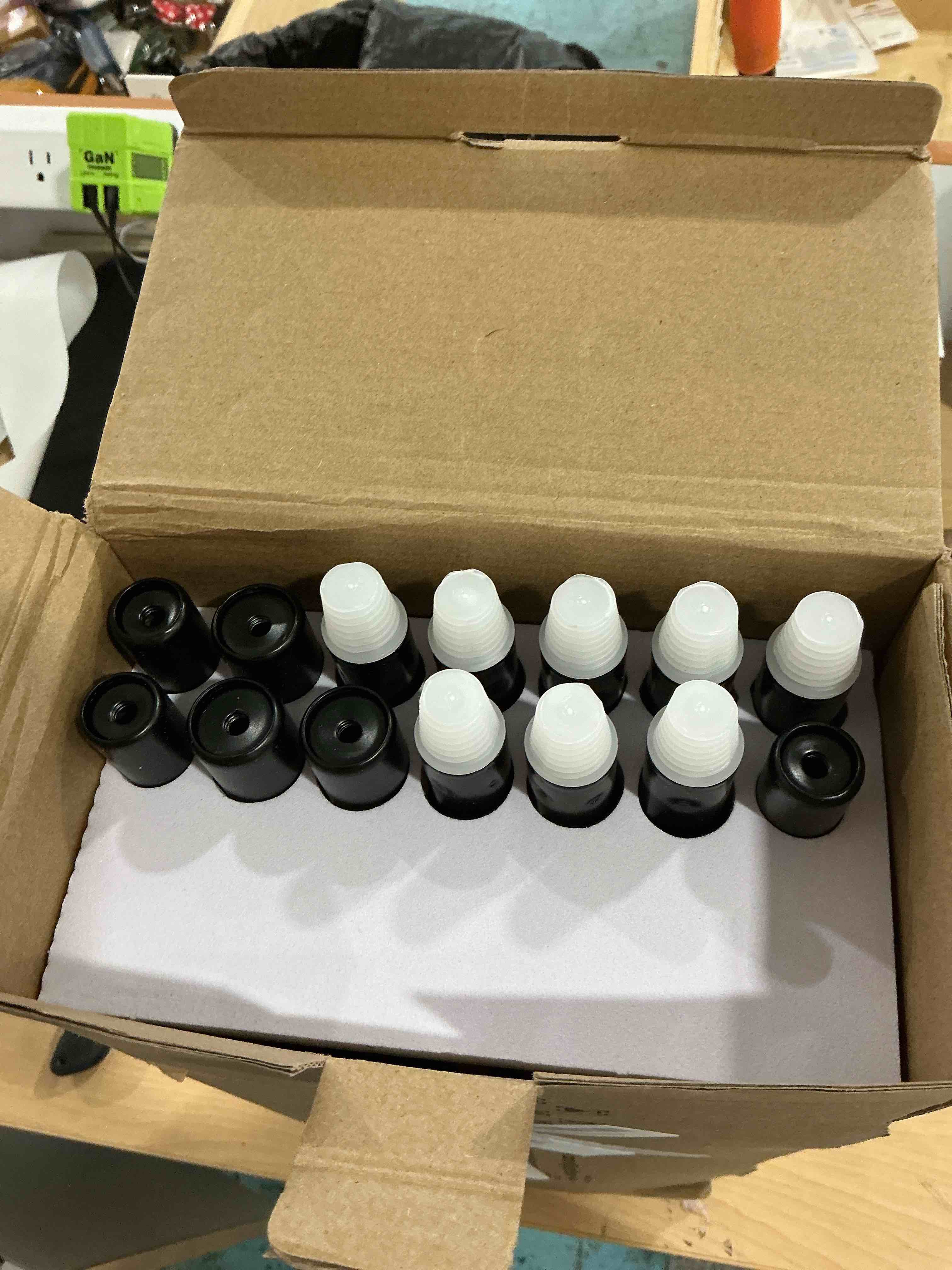 Condition photo showing Good Condition for Bay Window Curtain Rods, HOTOZON 7/8 Inch Heavy Duty Curtain Rods for Bay Windows 48-84 Inch(Center Rod), 32-58 Inch Side Rods for Windows, Black, Decorative Drapery Rod with End Cap Finials Black 48-84" (3 Sides)