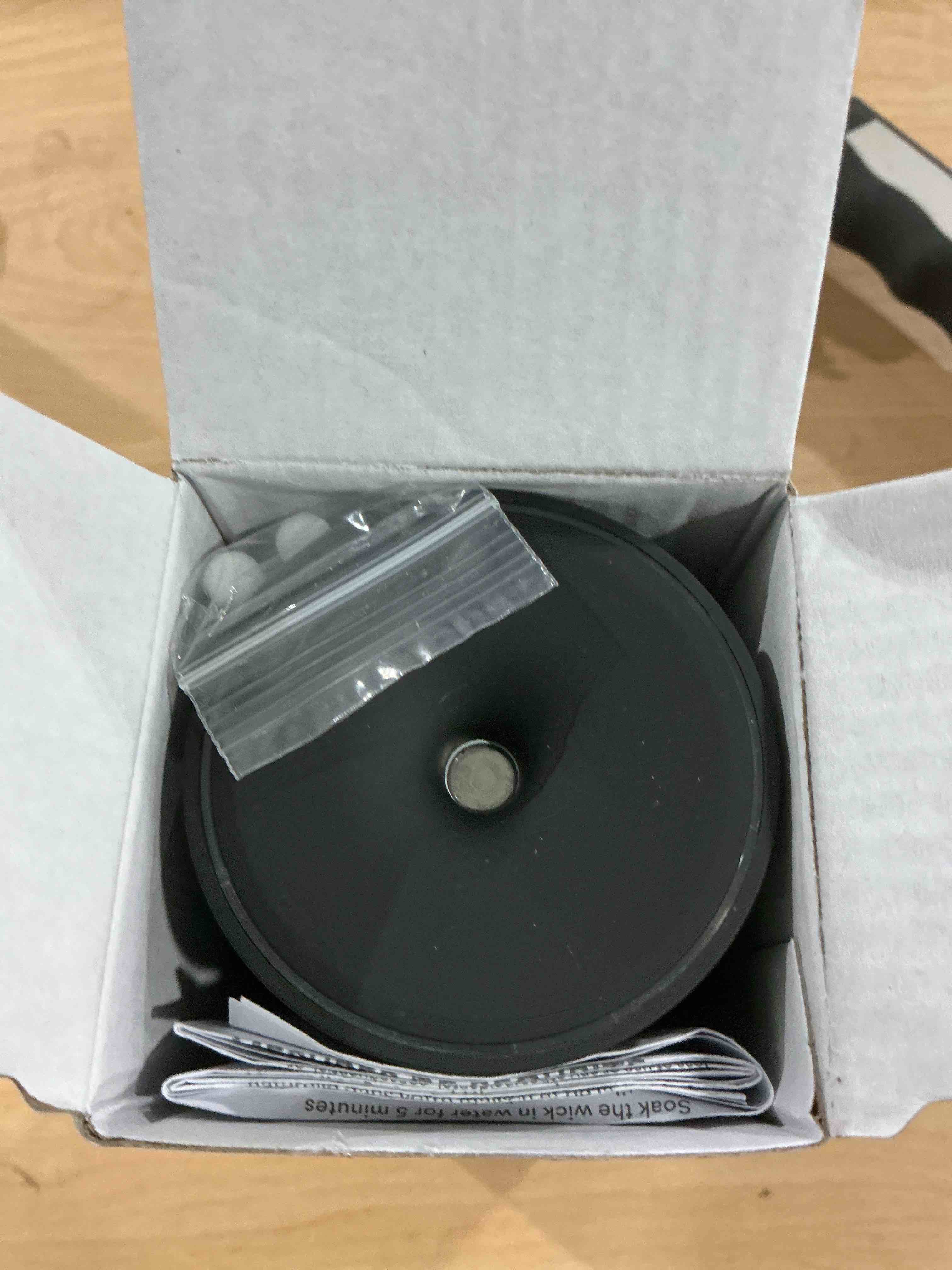 Condition photo showing Good Condition for Homedics Portable Humidifier - Small Air Humidifiers for Bedroom, Plants, Office, Travel - Cool Mist Humidifiers, Color-Changing Accent Light, 2 Mist Settings, Black