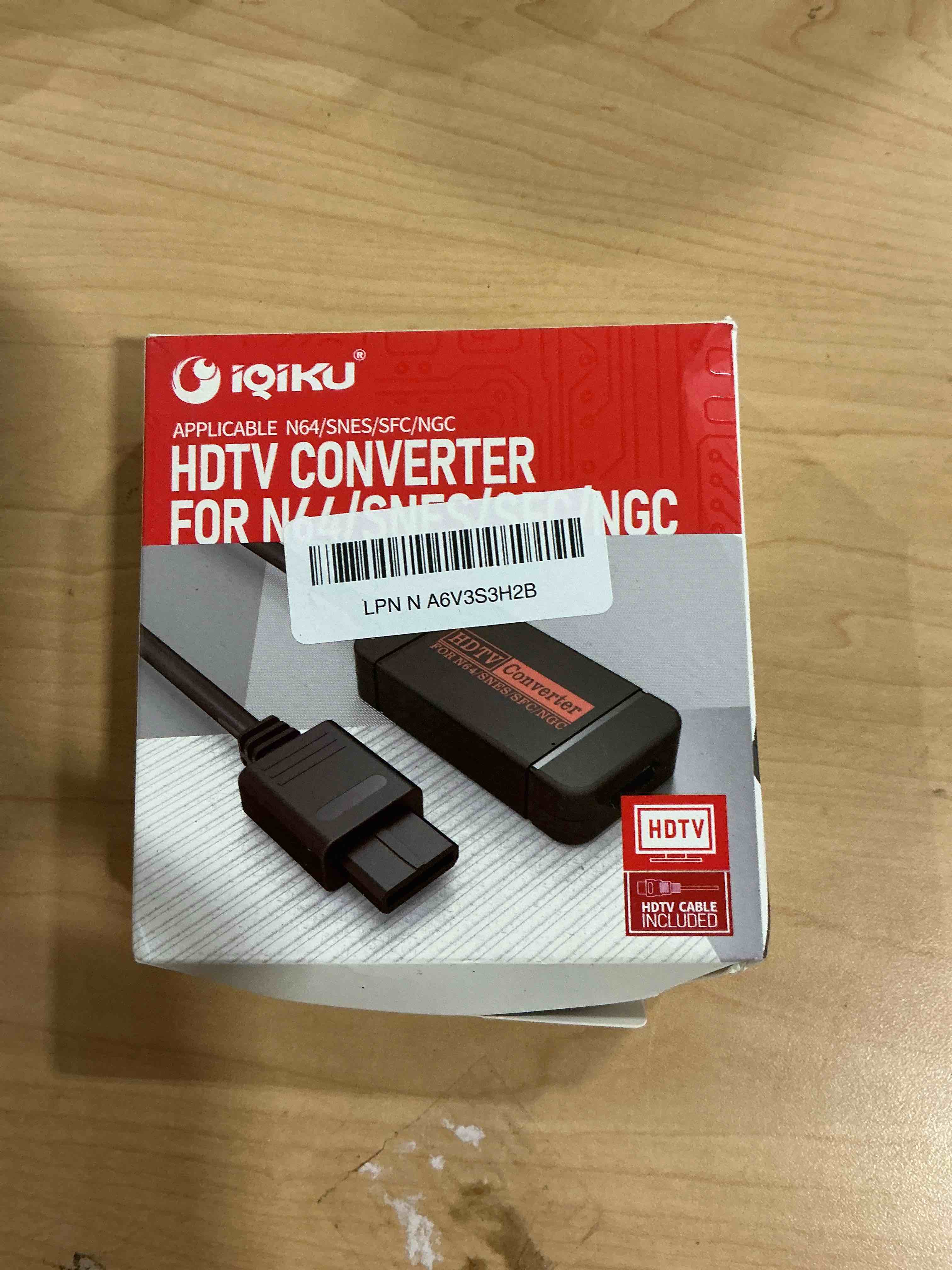 Condition photo showing New/Like New for HDMI Adapter for N64/ Game Cube/SNES