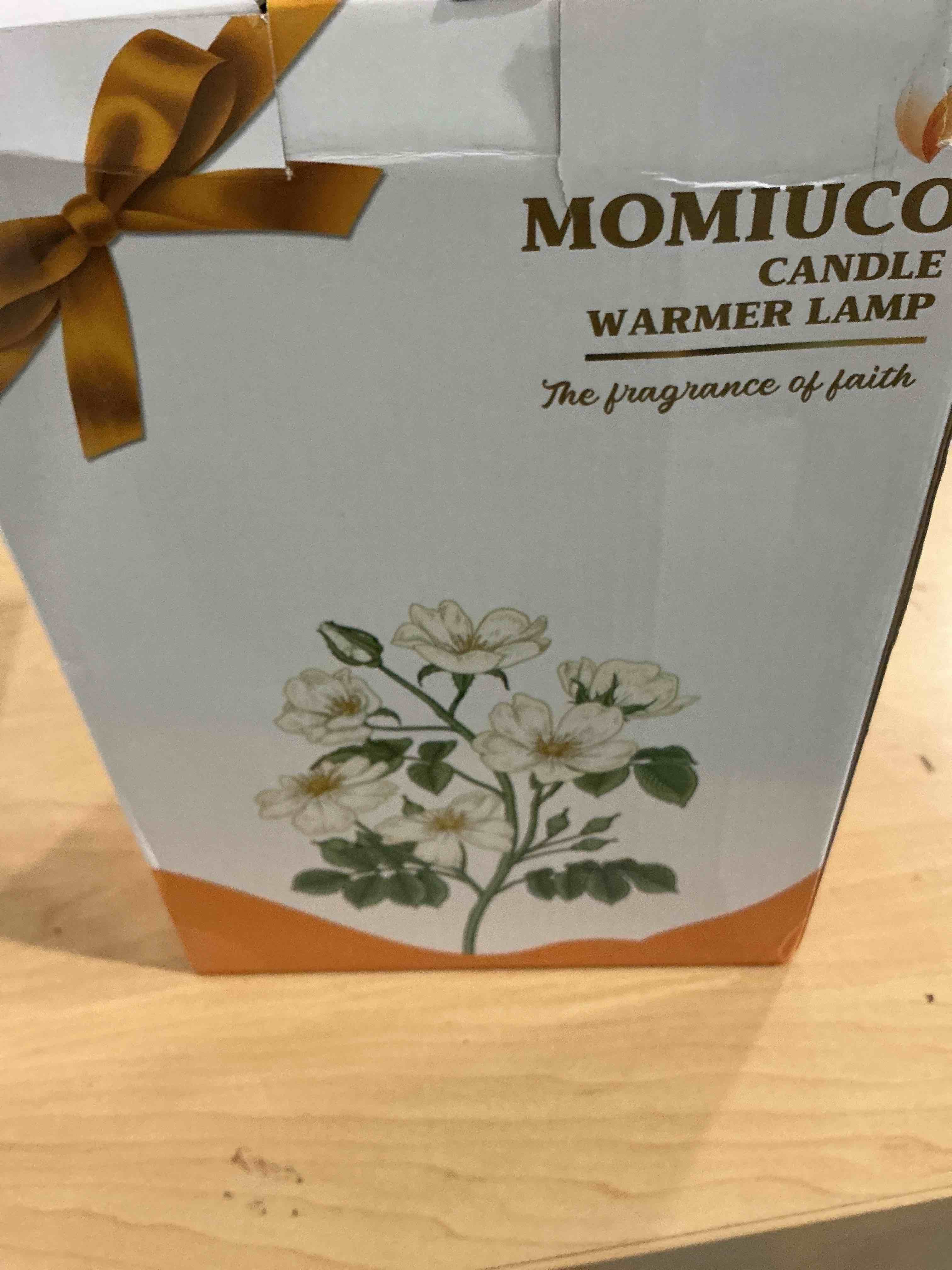 Condition photo showing Good Condition for Candle Warmer Lamp with Timer Dimmer, Electric Candle Warmer, Bedroom Home Decor, Adjustable Height, Wax Melt Warmer with 2 Bulbs for Jar Candles Amber