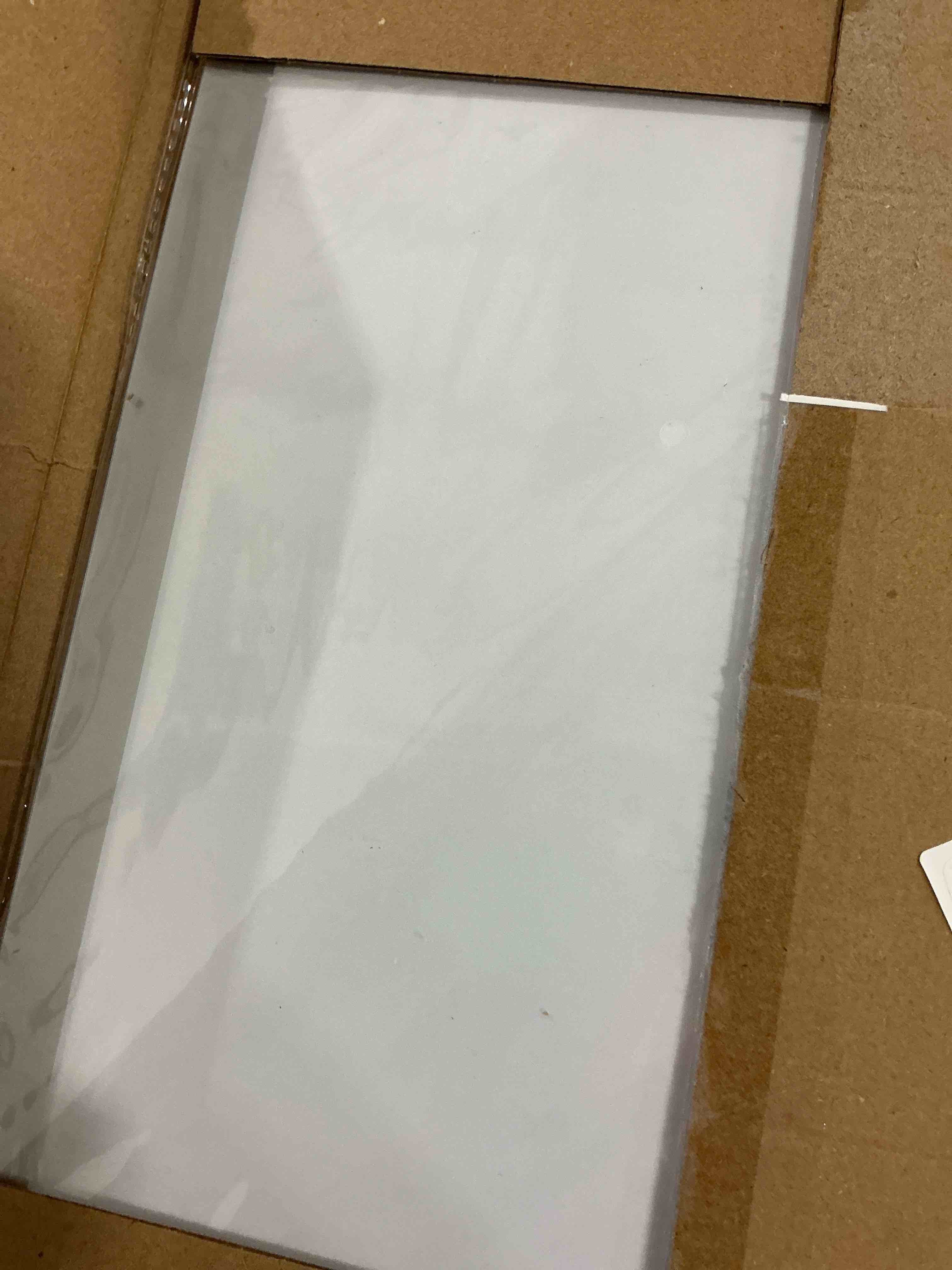 Condition photo showing Good Condition for NAIMOER Upgraded 2Pack Diamond Painting Frames, Frames for 30x30cm Diamonds Painting Canvas, Magnetic Diamonds Art Frame Self-Adhesive, Diamond Painting Frame with Hooks for Wall Window Door Silver