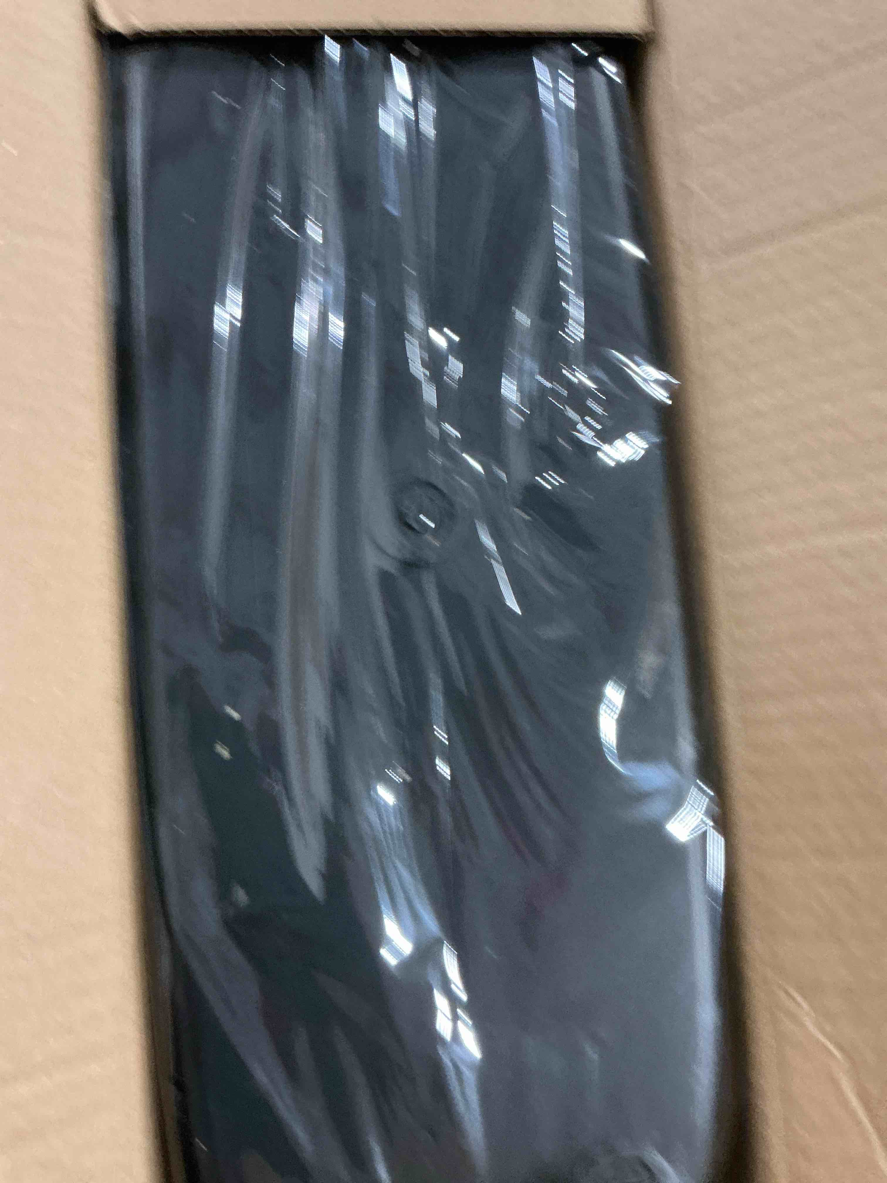 Condition photo showing Good Condition for Large Cable Management Box - Cord Organize Box with Bamboo lid for Safe Home & Office, Cord Hider for Power Strip Under Desk, Cover TV Wires, Child & Pet Proof Cord Box, Black