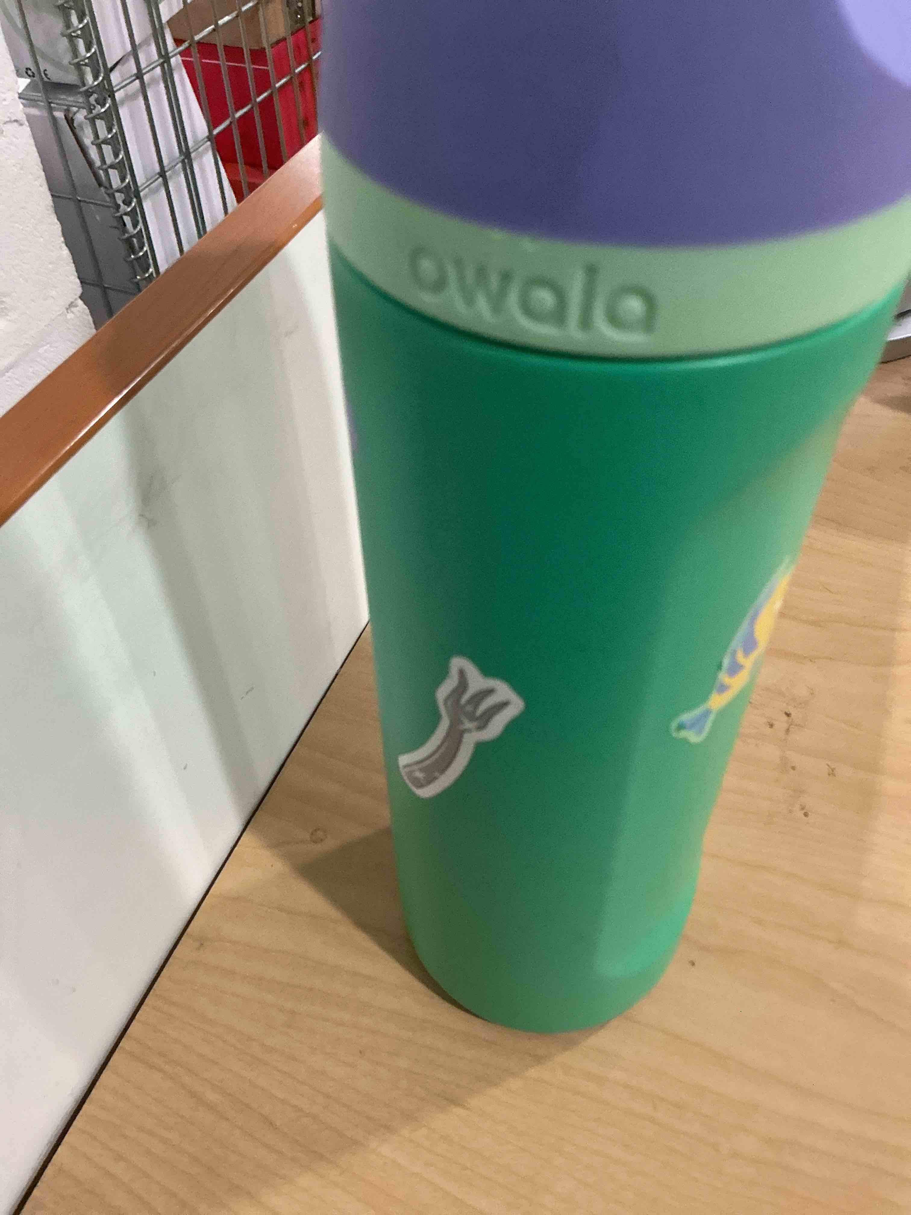 Condition photo showing As Is for Owala Disney Princess FreeSip Insulated Stainless Steel Water Bottle with Straw for Sports and Travel, BPA-Free Sports Water Bottle, 24 oz, Ariel Ariel Disney Princess