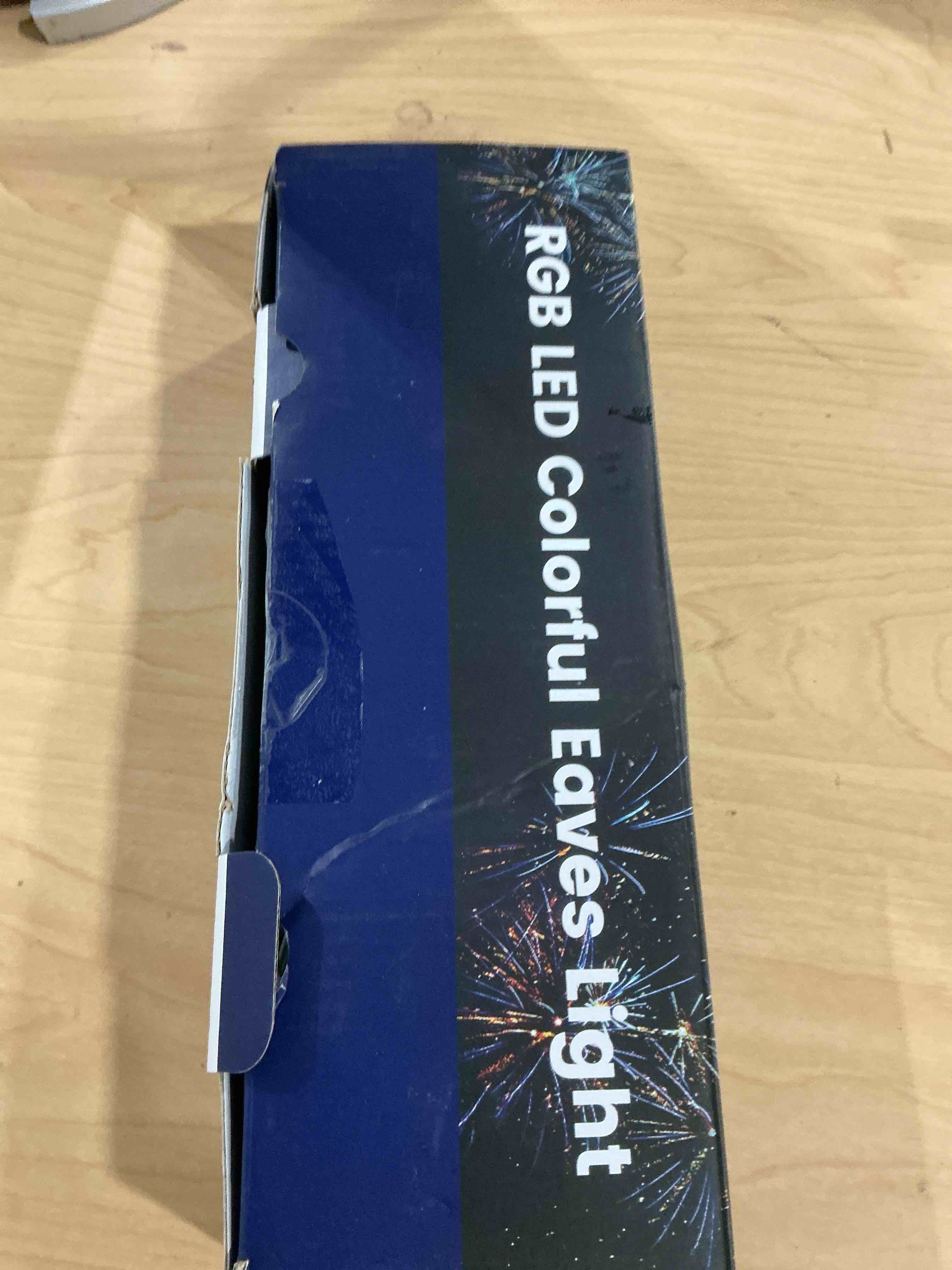 Condition photo showing Good Condition for 50FT RGB Permanent Outdoor Lights, LED String Lights with APP & Remote Control, IP67 Waterproof Multicolor Eaves Lights for Christmas Halloween Party, Garden, House Decor Rope Lights