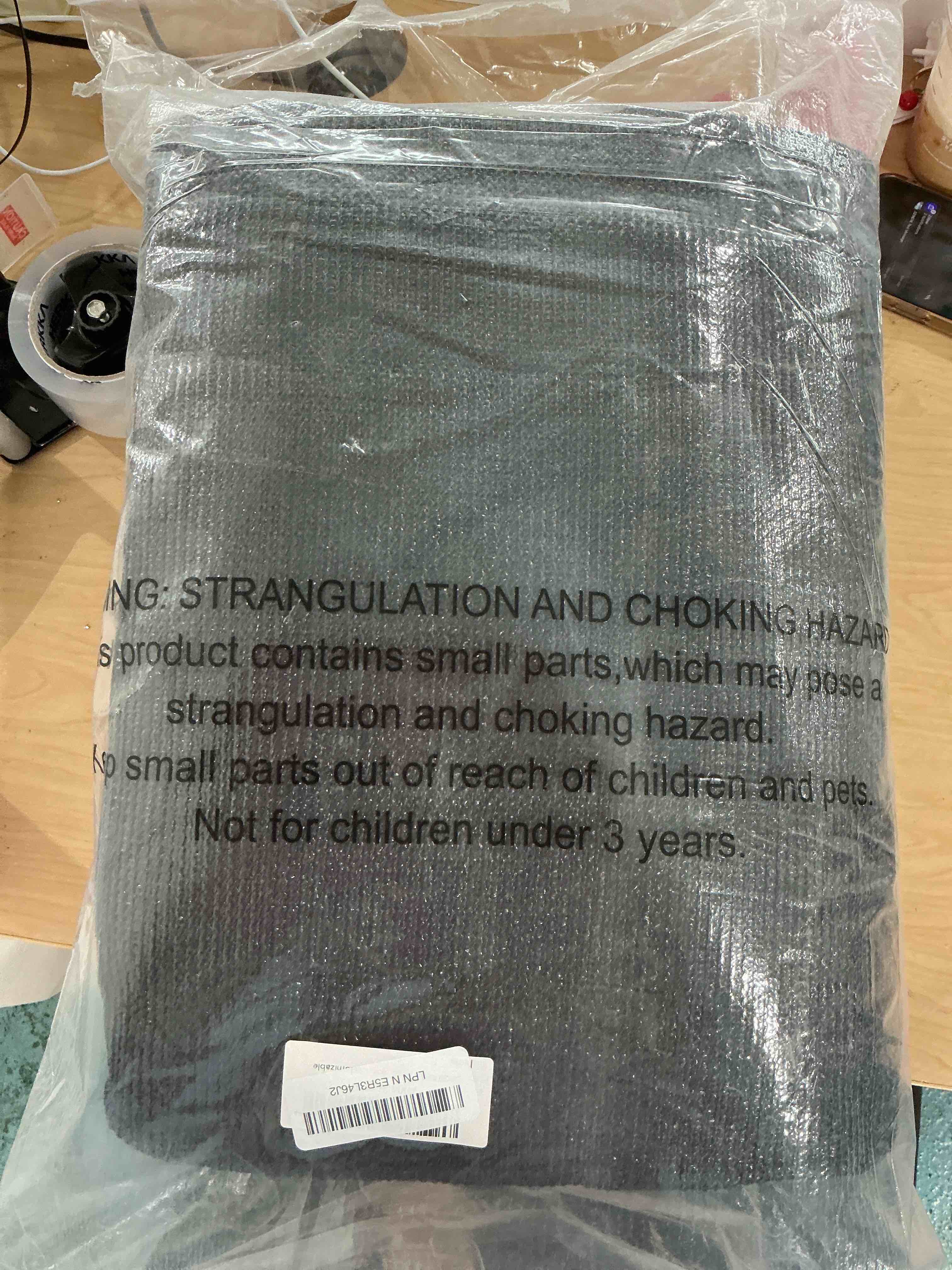 Condition photo showing New/Like New for UPGRADE Privacy Screen 6' x 50' Fence Commercial Shade Cover with Brass Grommets Heavy Duty Perfect for Outdoor Back Yard, Black, Customizable