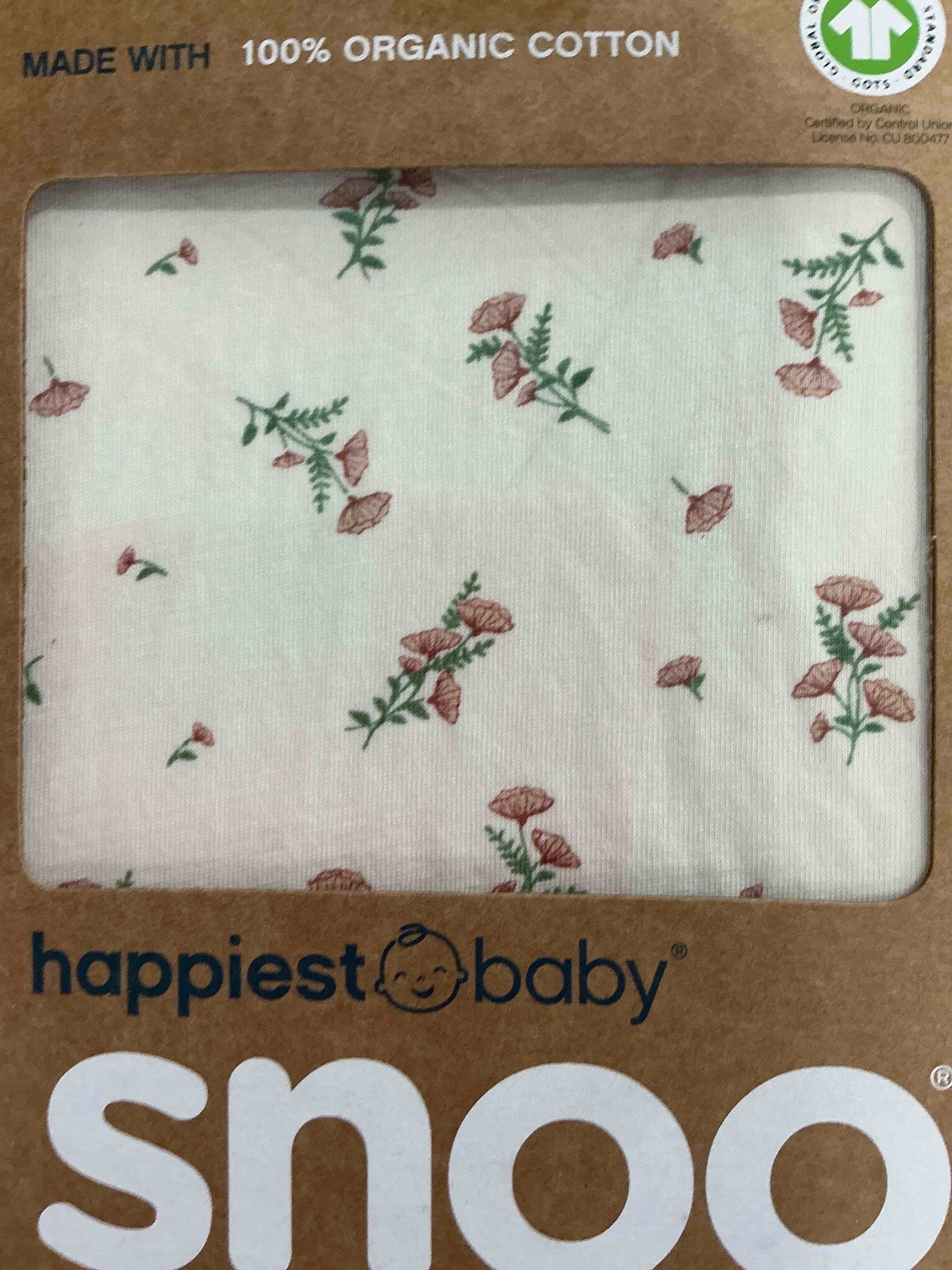 Condition photo showing New/Like New for happiest baby snoo bassinet fitted sheet - 100% organic cotton nursery bedding - fits snoo sleeper crib mattress white with flowers