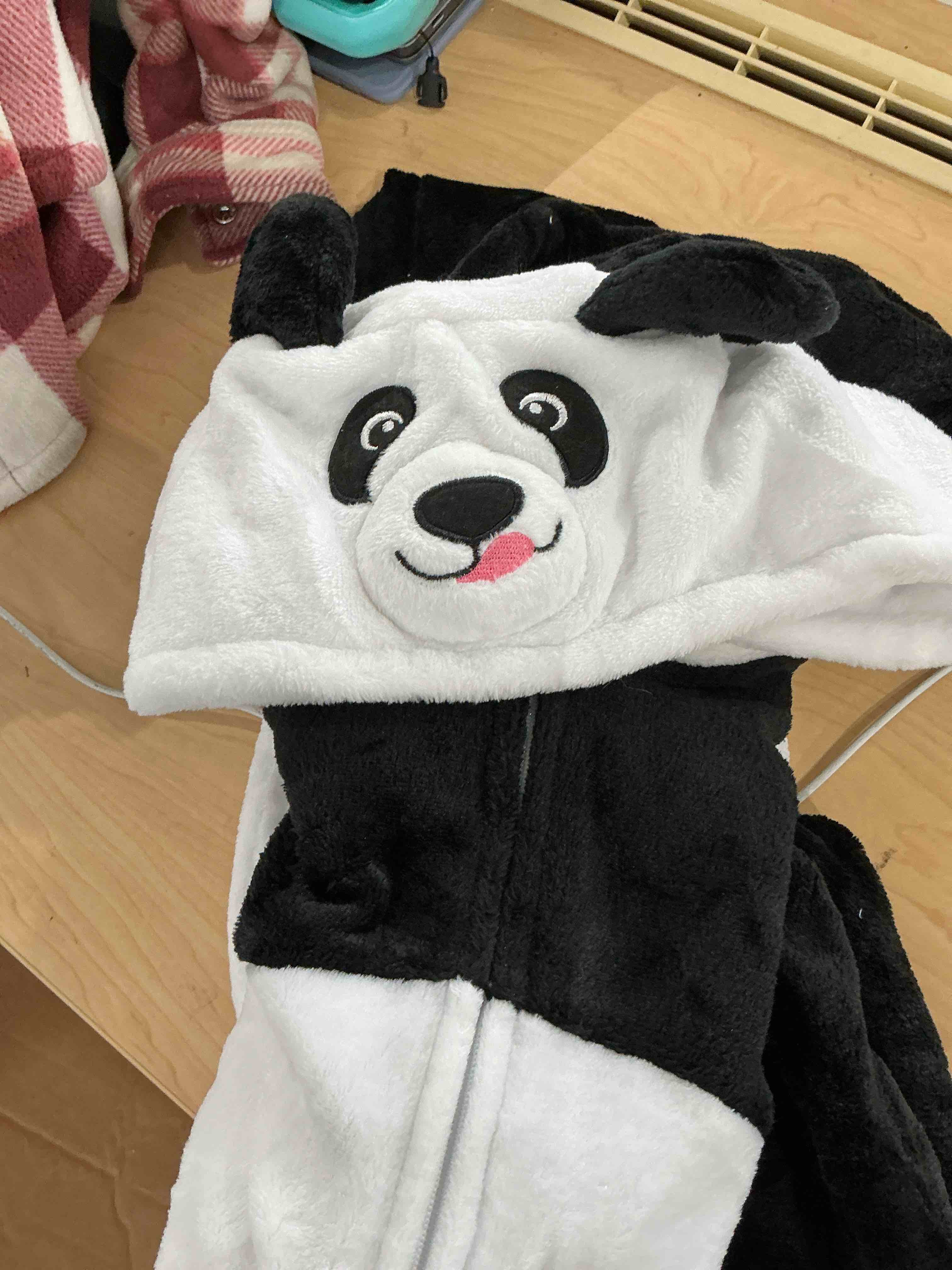 Condition photo showing Good Condition for sweetxin unise kids jumpsuit cosplay onesie one piece suit for girls boys halloween character costume dress up party 5t panda