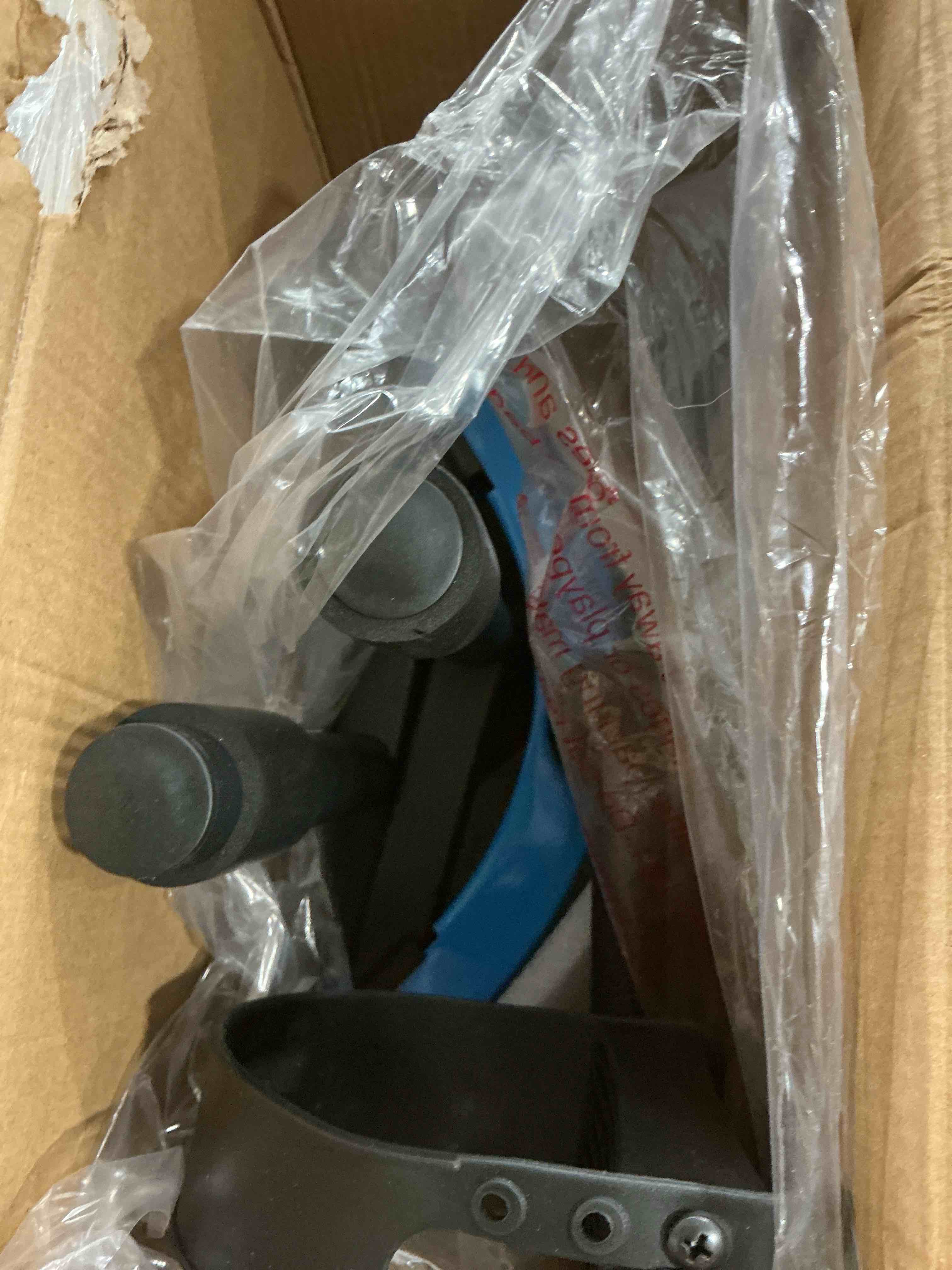 Condition photo showing New/Like New for folding pedal exerciser mini exercise bike under desk bike for arms and legs workout, portable desk bike peddler machine for sedentary officer & seniors