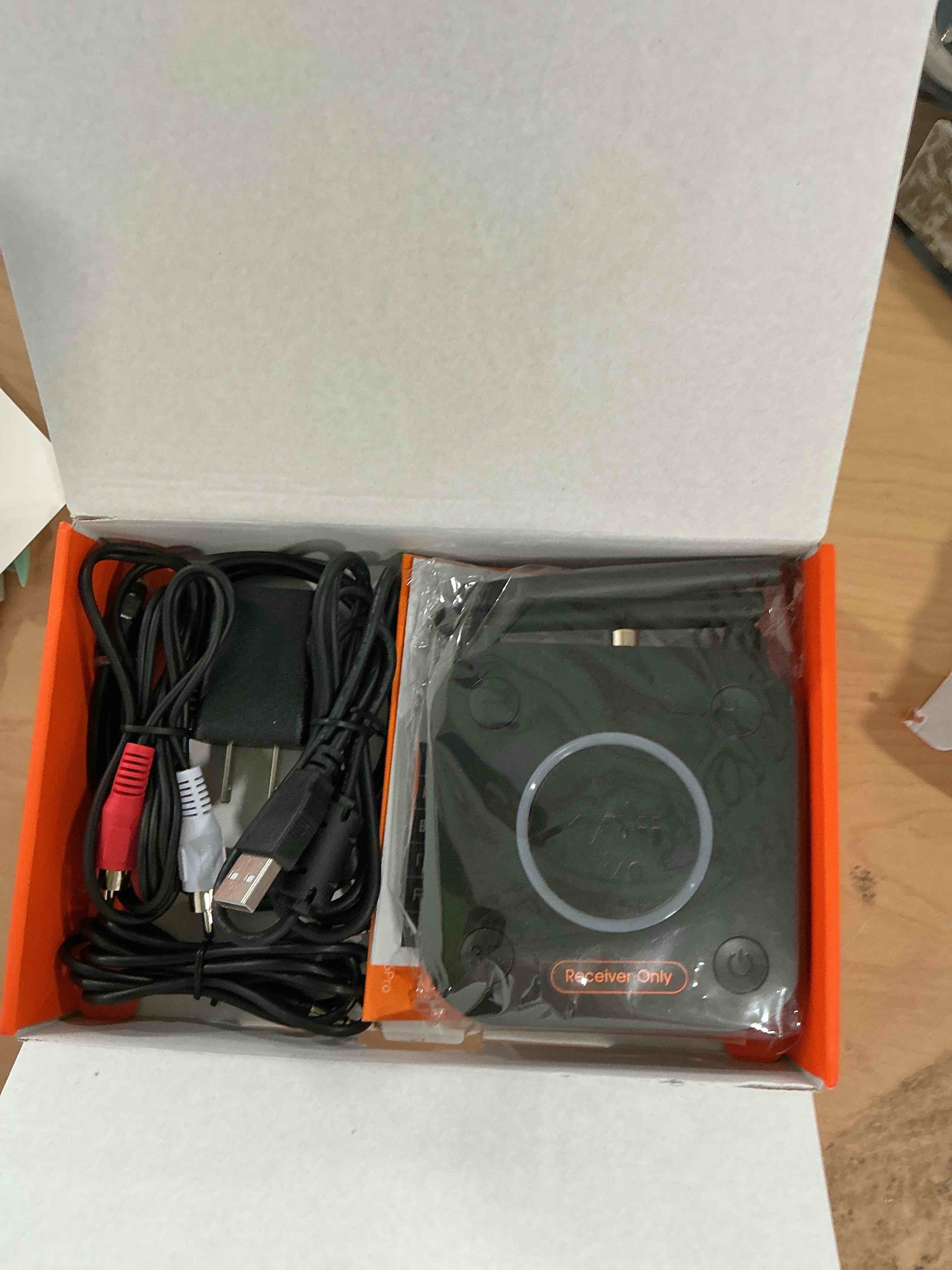 Condition photo showing New/Like New for [upgraded] 1mii b06pro long range bluetooth receiver, hifi wireless audio adapter, bluetooth 5.3 receiver with 3d surround aptx hd low latency optical rca aux 3.5mm coaxial for home stereo system b06pro black