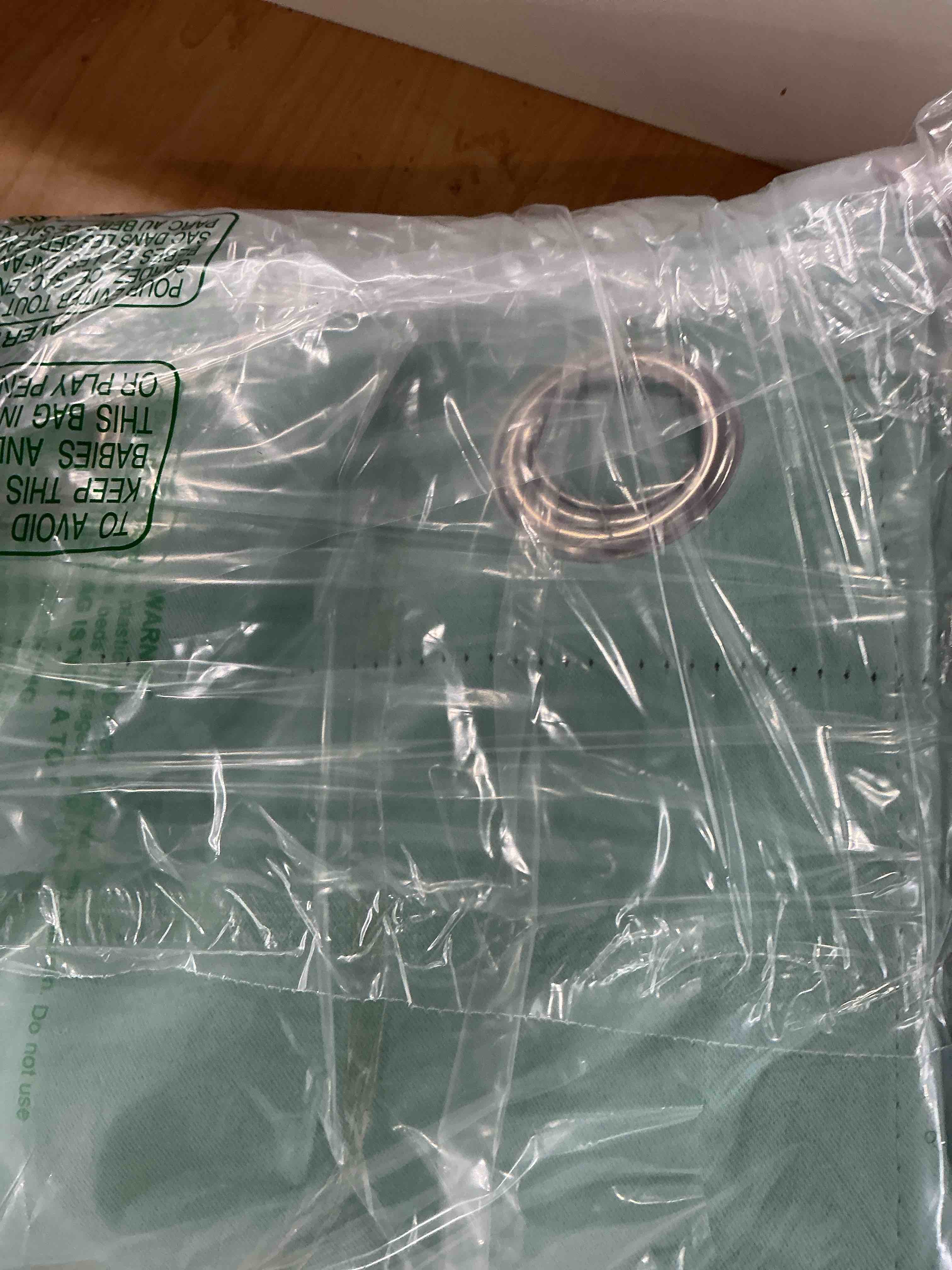 Condition photo showing Good Condition for nicetown 100% blackout window curtain panels, cold and full light blocking drapes with black liner for nursery, 84" drop thermal insulated draperies (aqua blue, 2 pieces, 70" wide each panel) aqua blue 70"w x 84"l (pack of 2)