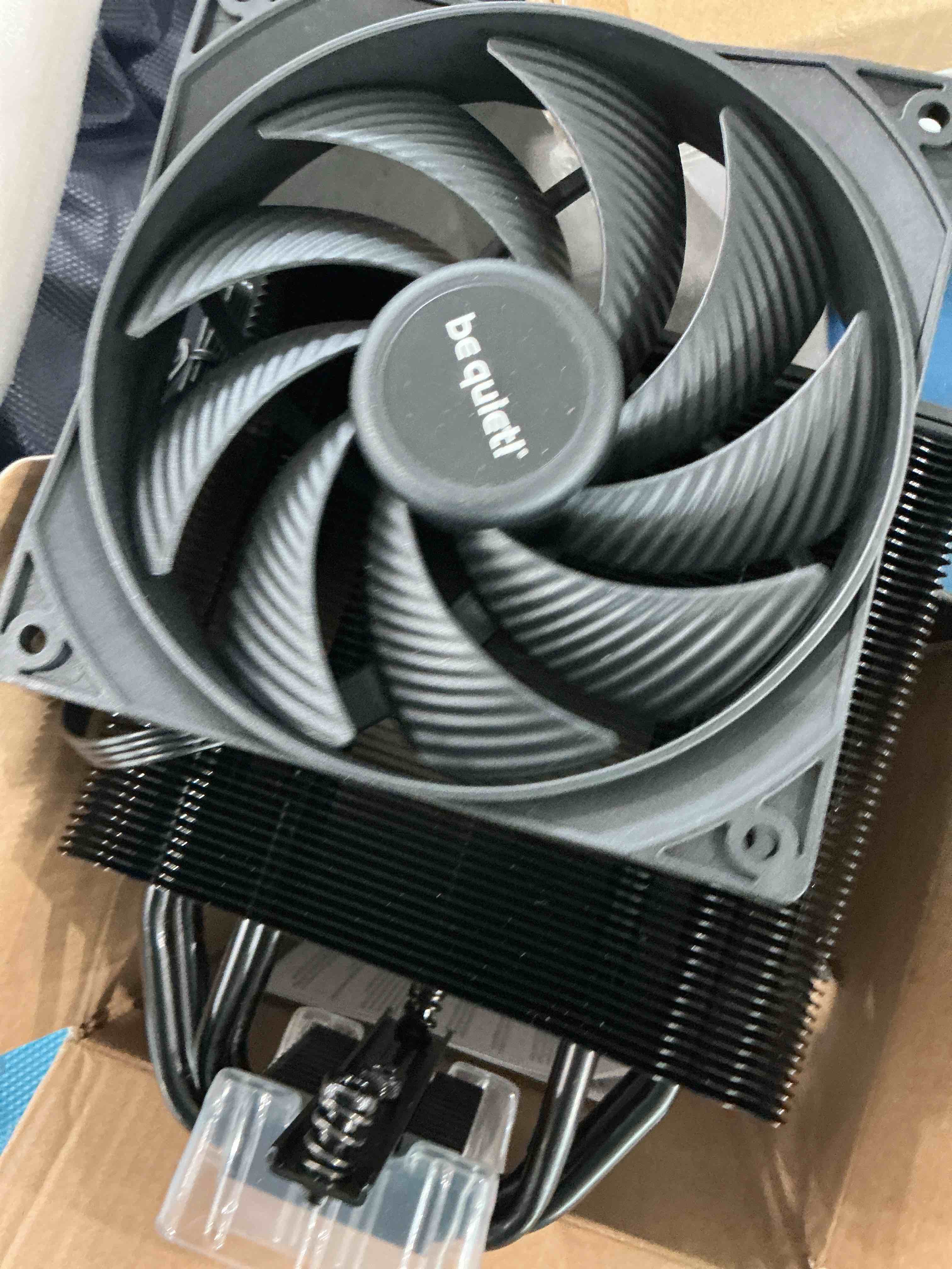 Condition photo showing Good Condition for be quiet! pure rock 3 black cpu air cooler | 4 high performance 6mm heat pipes with hdt technology | 120mm pwm fan | amd:am4 am5/intel lga 1700/1150/1151/1200 | black | bk039