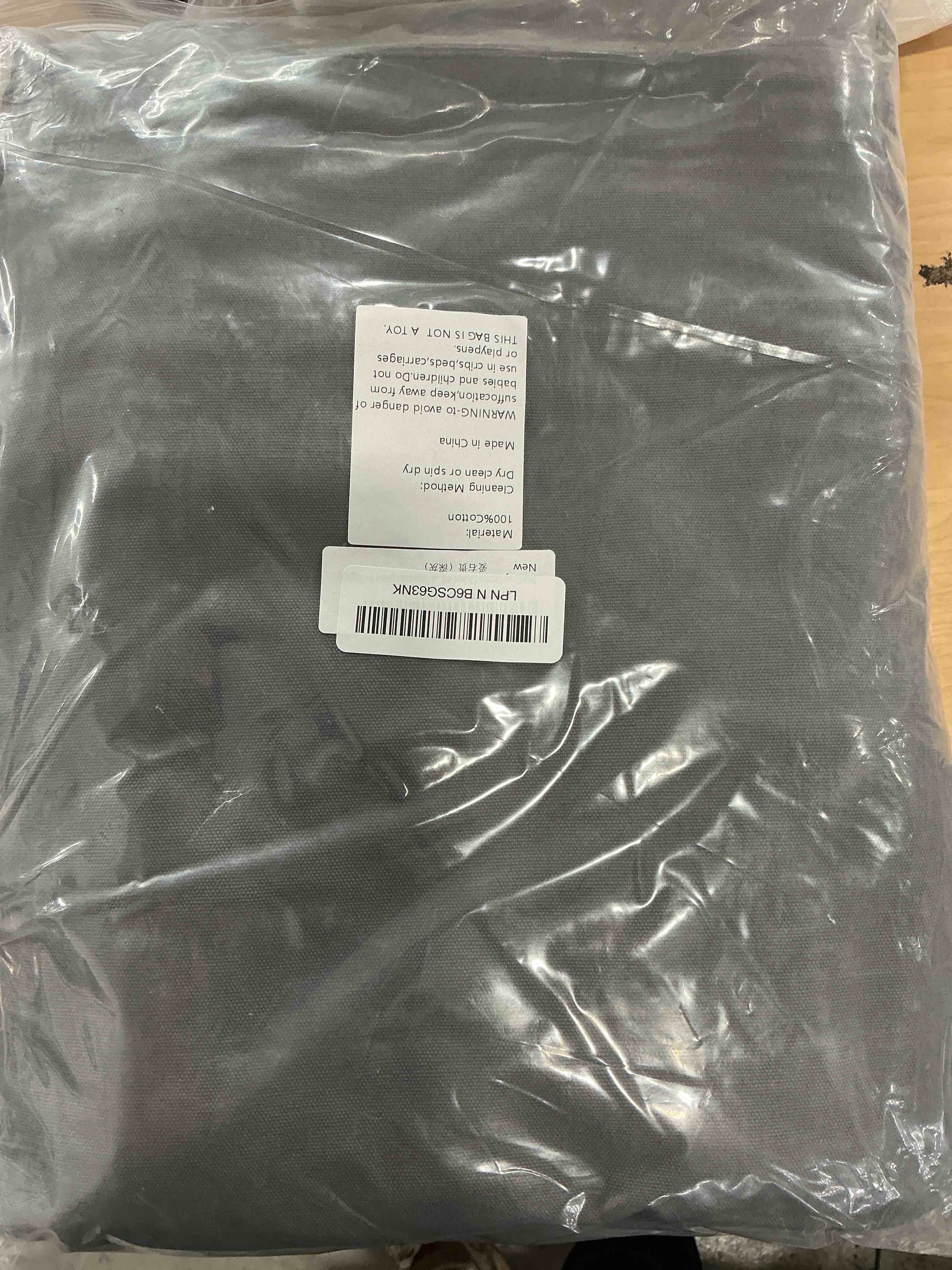 Condition photo showing New/Like New for the gray ektorp chaise with arm cover replacement is custom made compatible for ikea ektorp chaise lounge with arm sofa slipcover (arm on right)