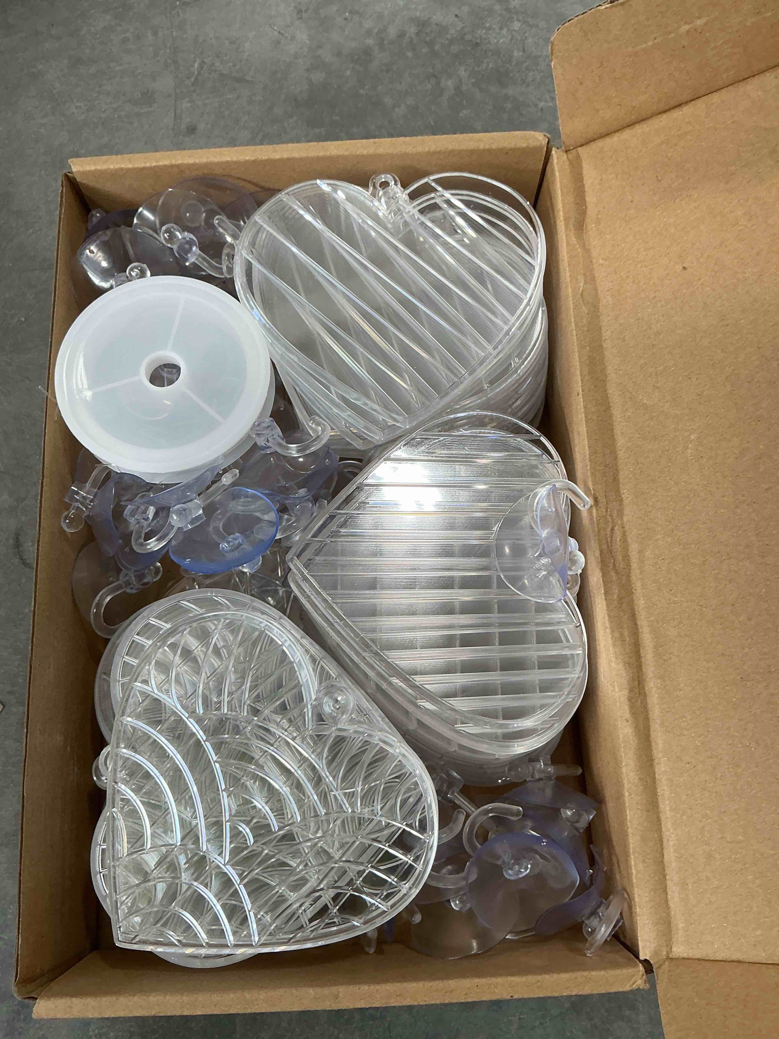 Condition photo showing New/Like New for colingmill 60 sets valentine's day suncatchers ornaments decorations diy window paint art suncatchers crafts hanging heart sun catchers kit for valentine's day activities art project gift exchange