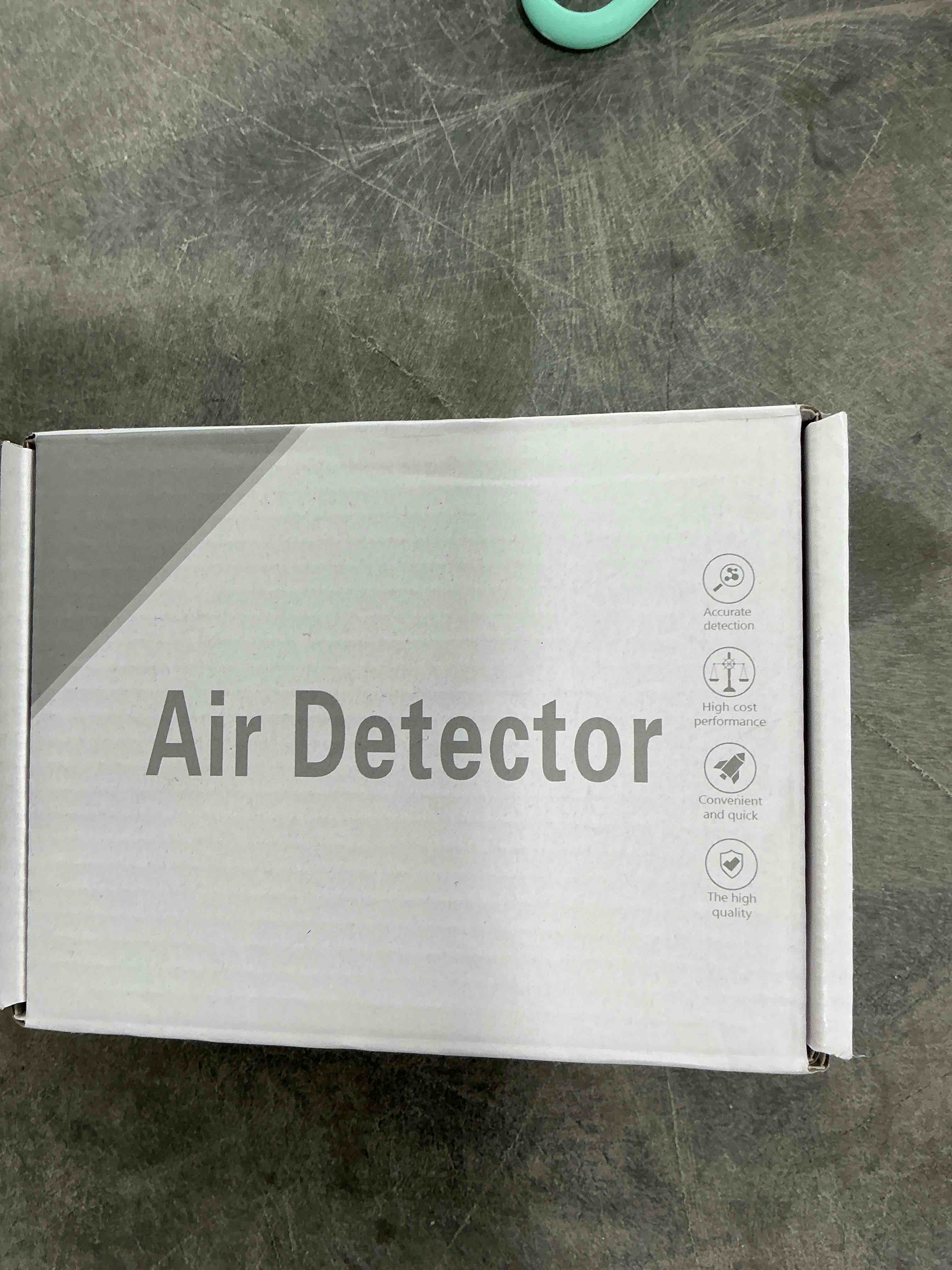 Condition photo showing New/Like New for air quality monitor indoor, 10 in 1 portable smartair quality tester for co2 | co | tvoc | hcho | temp | aqi | pm0.3-1 detection hum for home cars plants, pets, car, hotel white