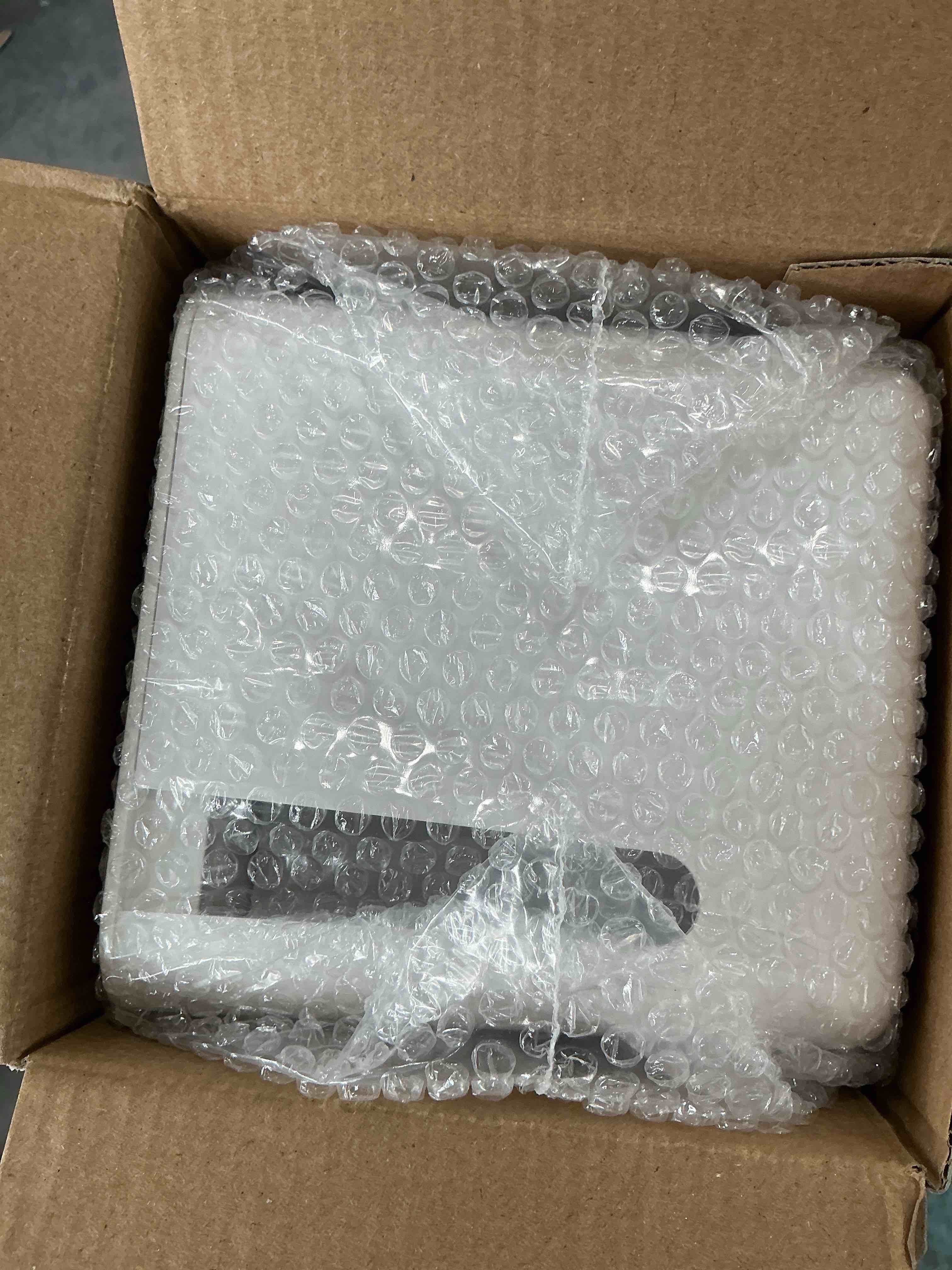 Condition photo showing New/Like New for power strip cover box - effectively baby proofs power strip with patented dual lock. convenient side openings for cords & cables. protects small hands & fingers