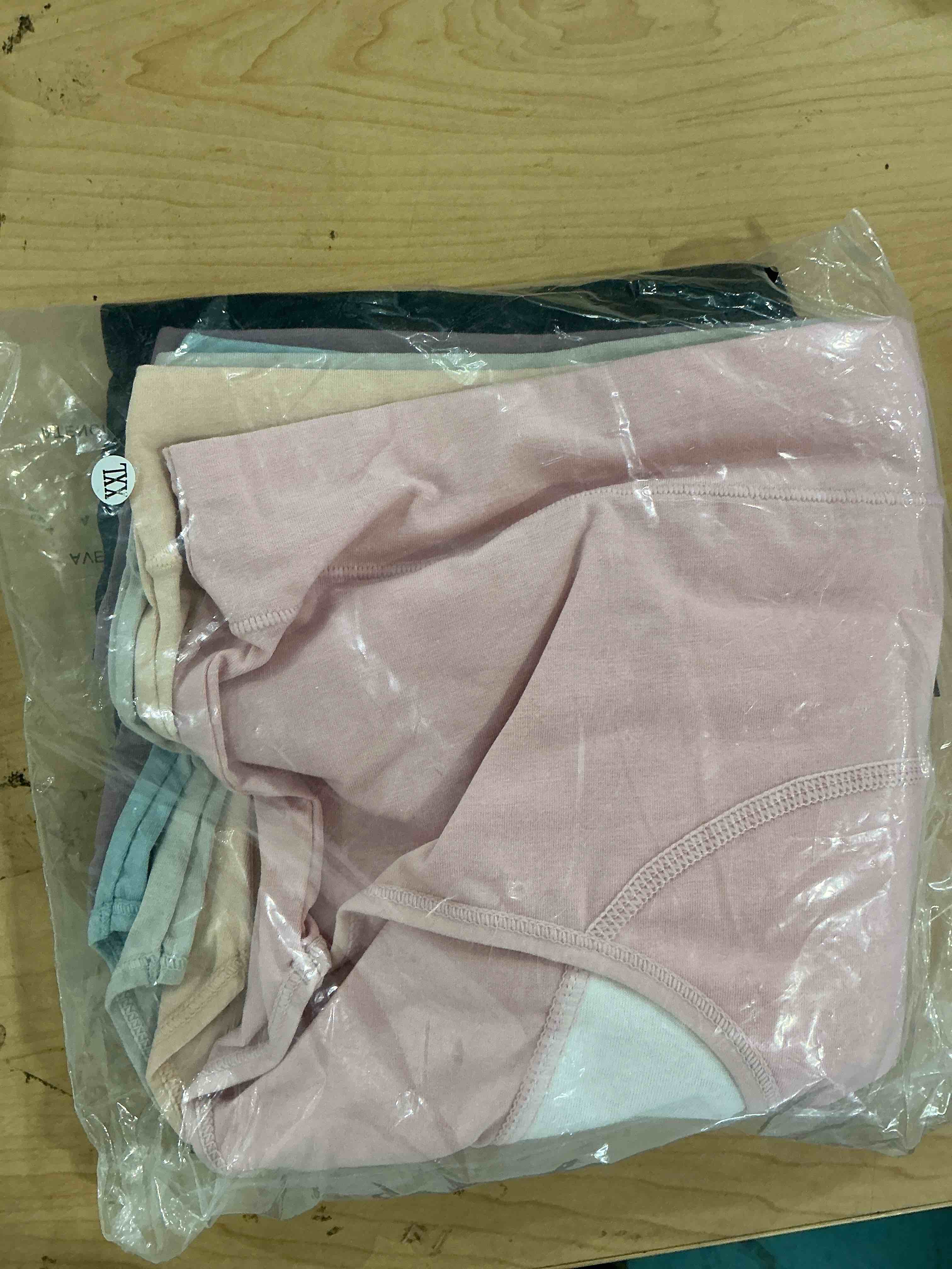 Condition photo showing New/Like New for incontinence underwear for women, plus size incontinence protective briefs, cotton high waisted adult panties, 6pcs, xxl multi colored xx-large